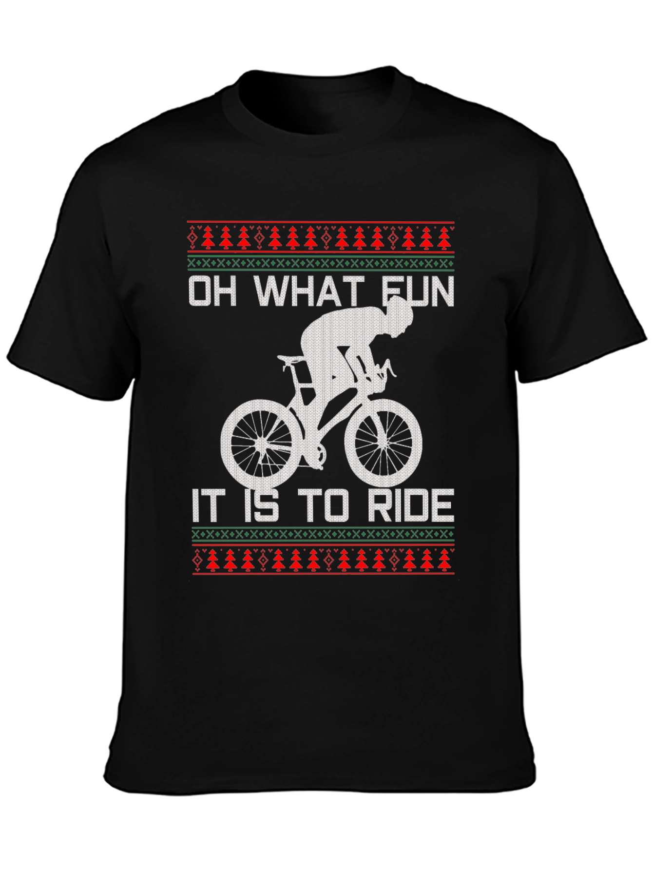 Funny Cycling Christmas T-Shirt