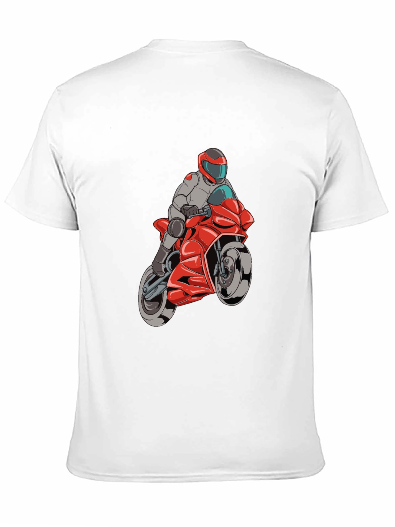 Motorcycle Rider Graphic T-Shirt