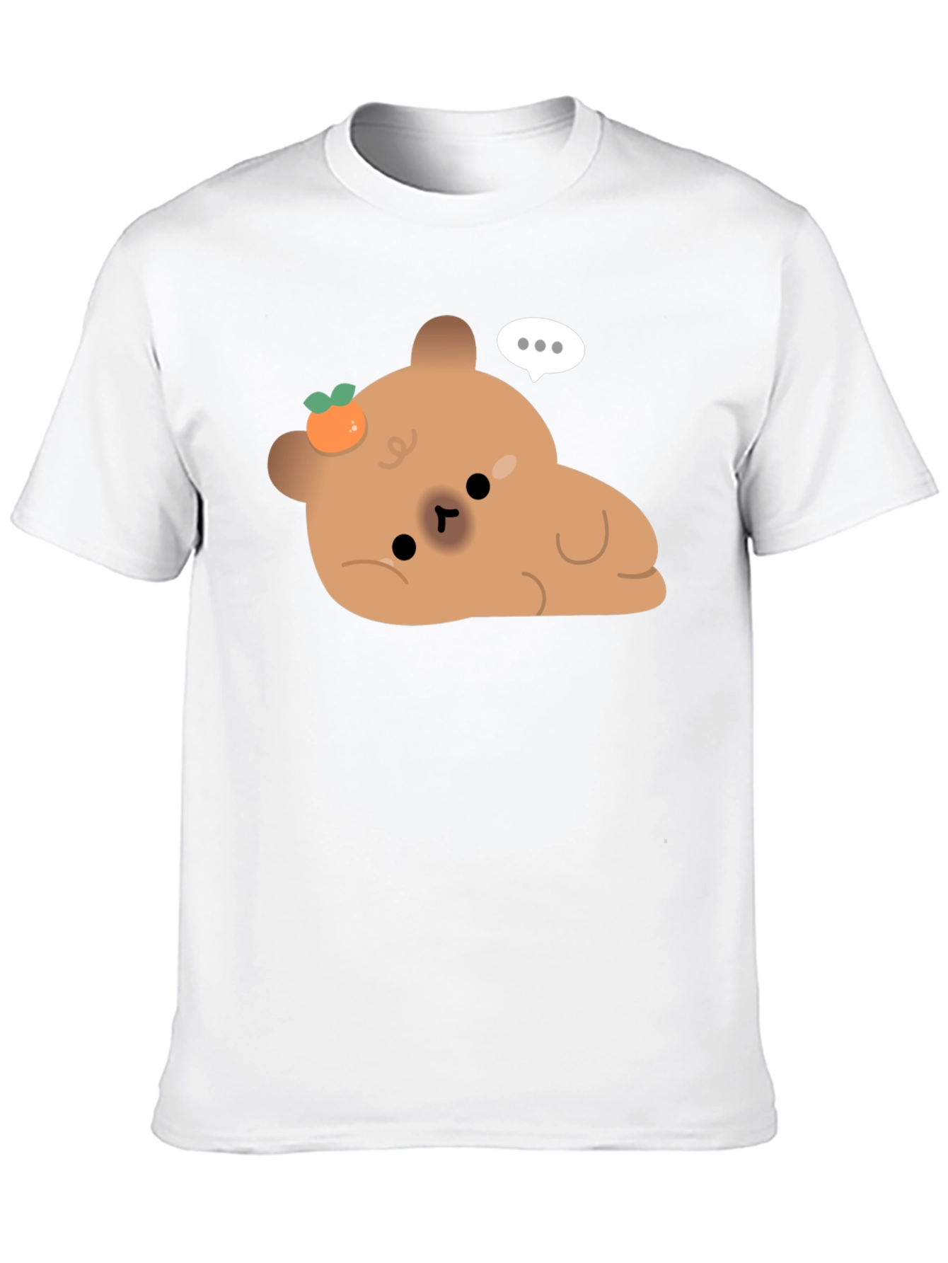 Cute Bear with Tangerine T-Shirt