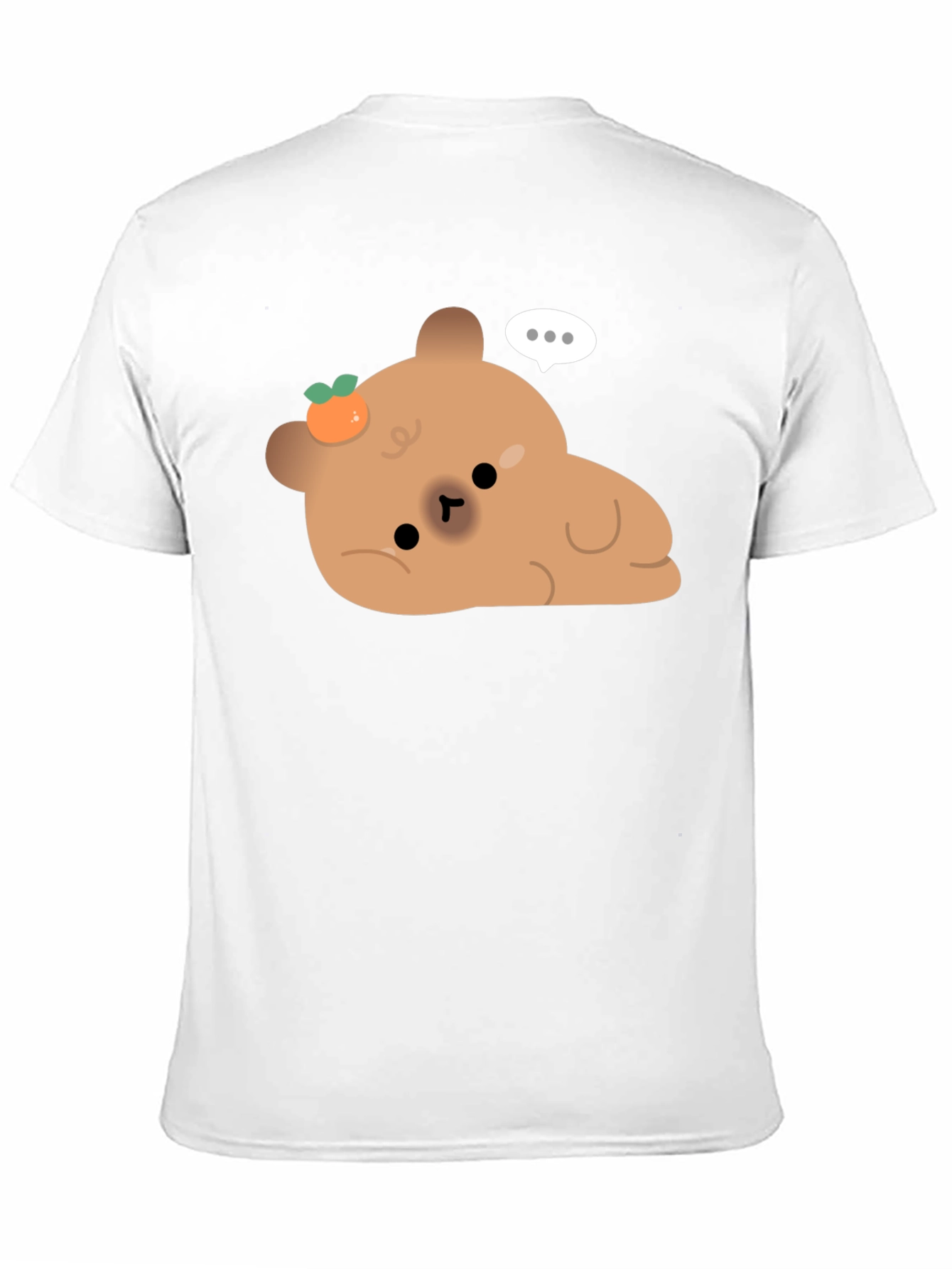 Cute Bear with Tangerine T-Shirt