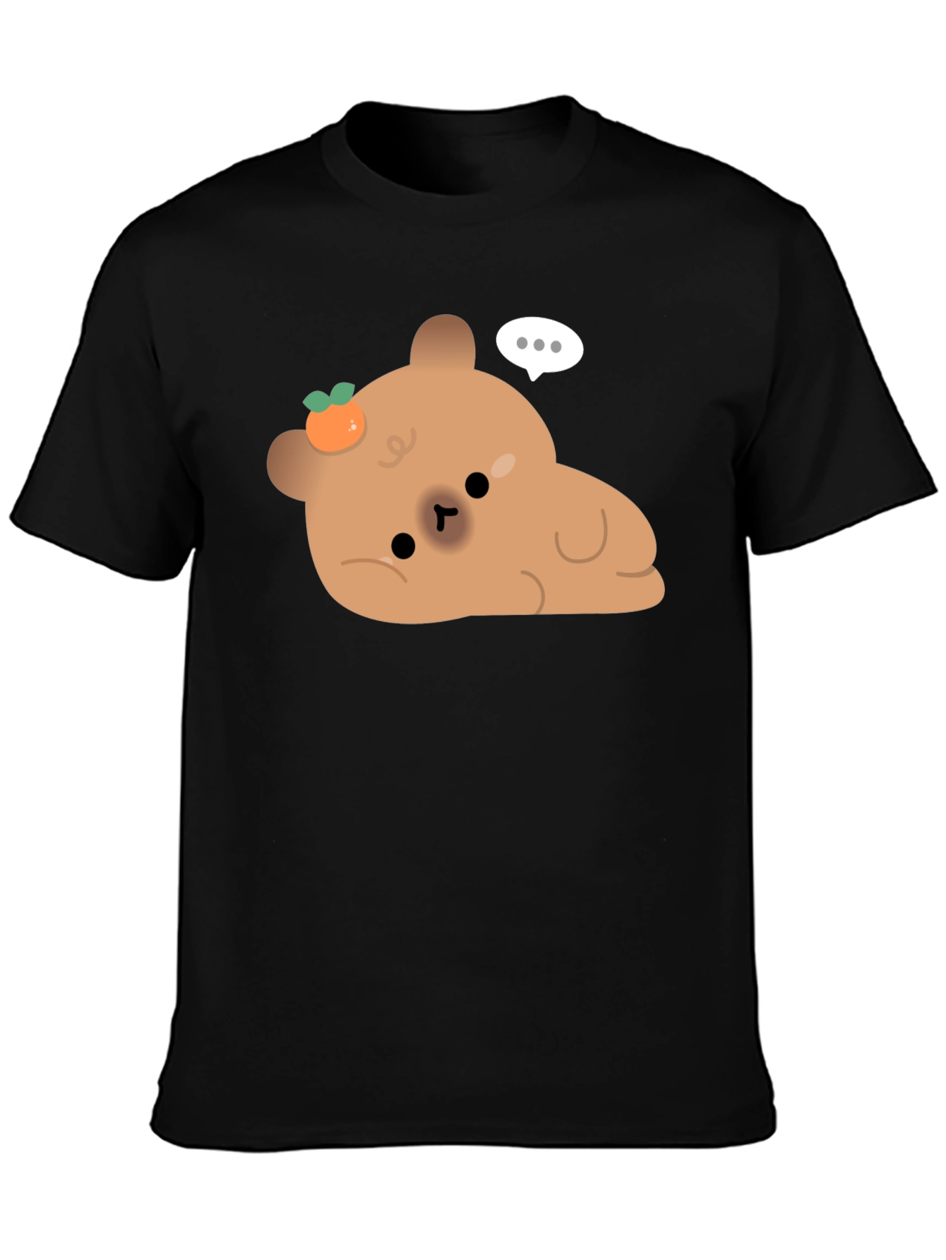 Cute Bear with Tangerine T-Shirt