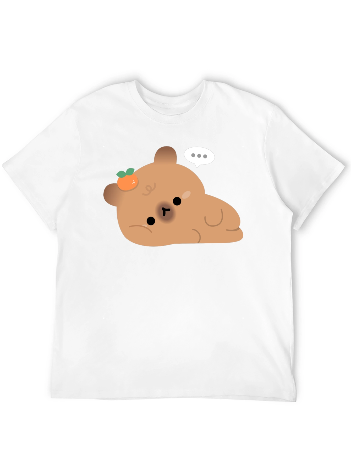 Cute Bear with Tangerine T-Shirt