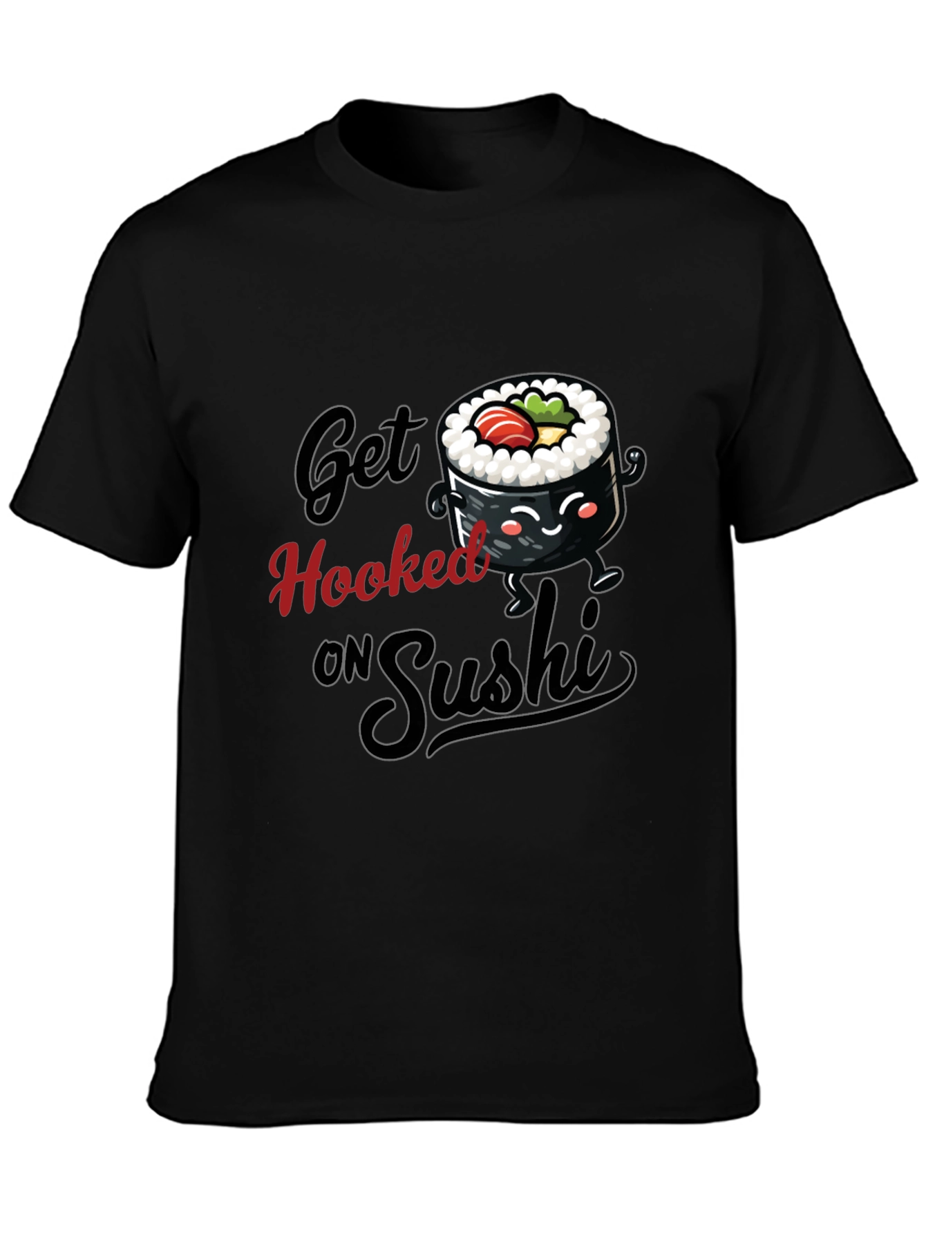 Get Hooked on Sushi Graphic Tee