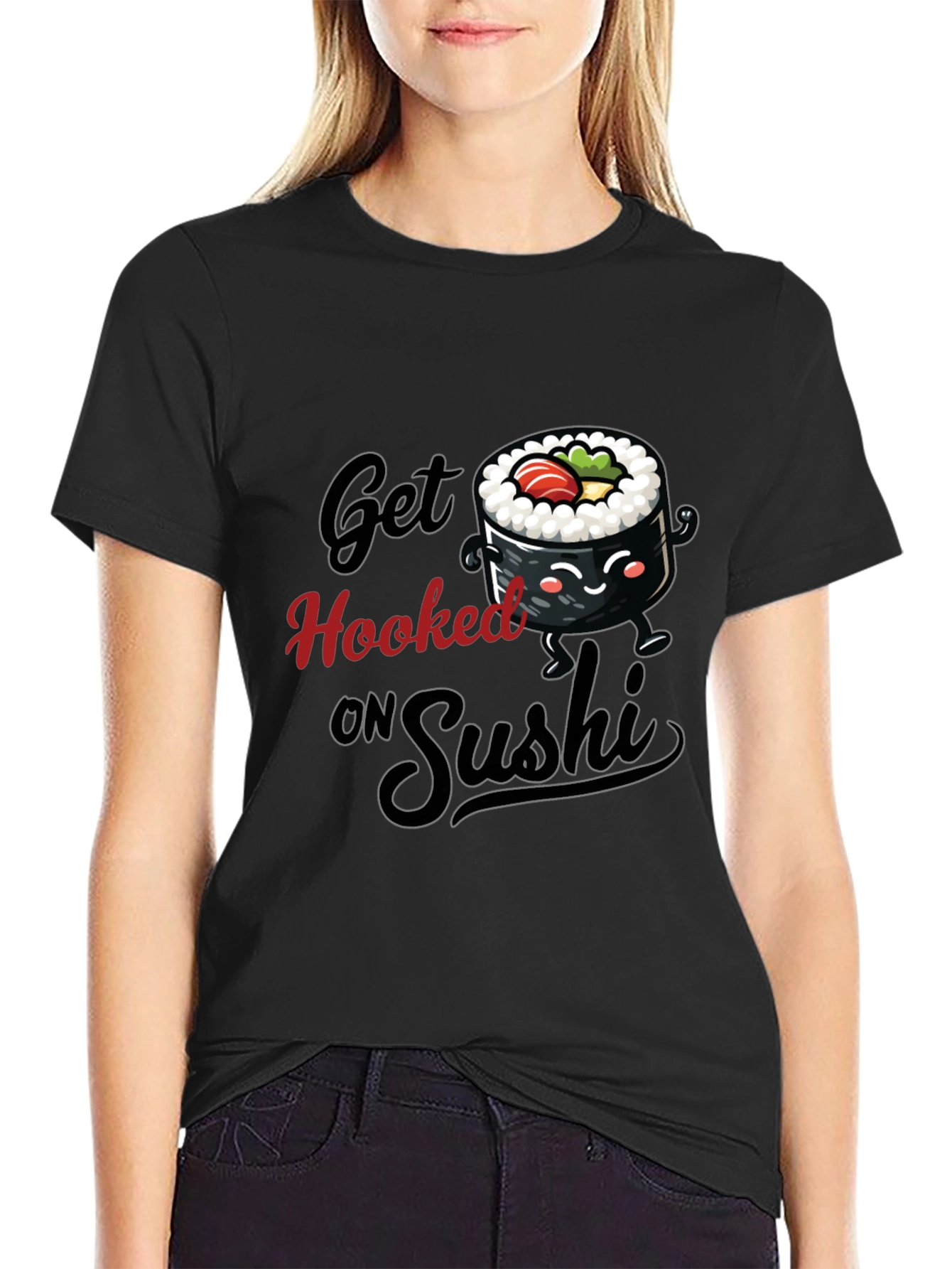 Get Hooked on Sushi Graphic Tee