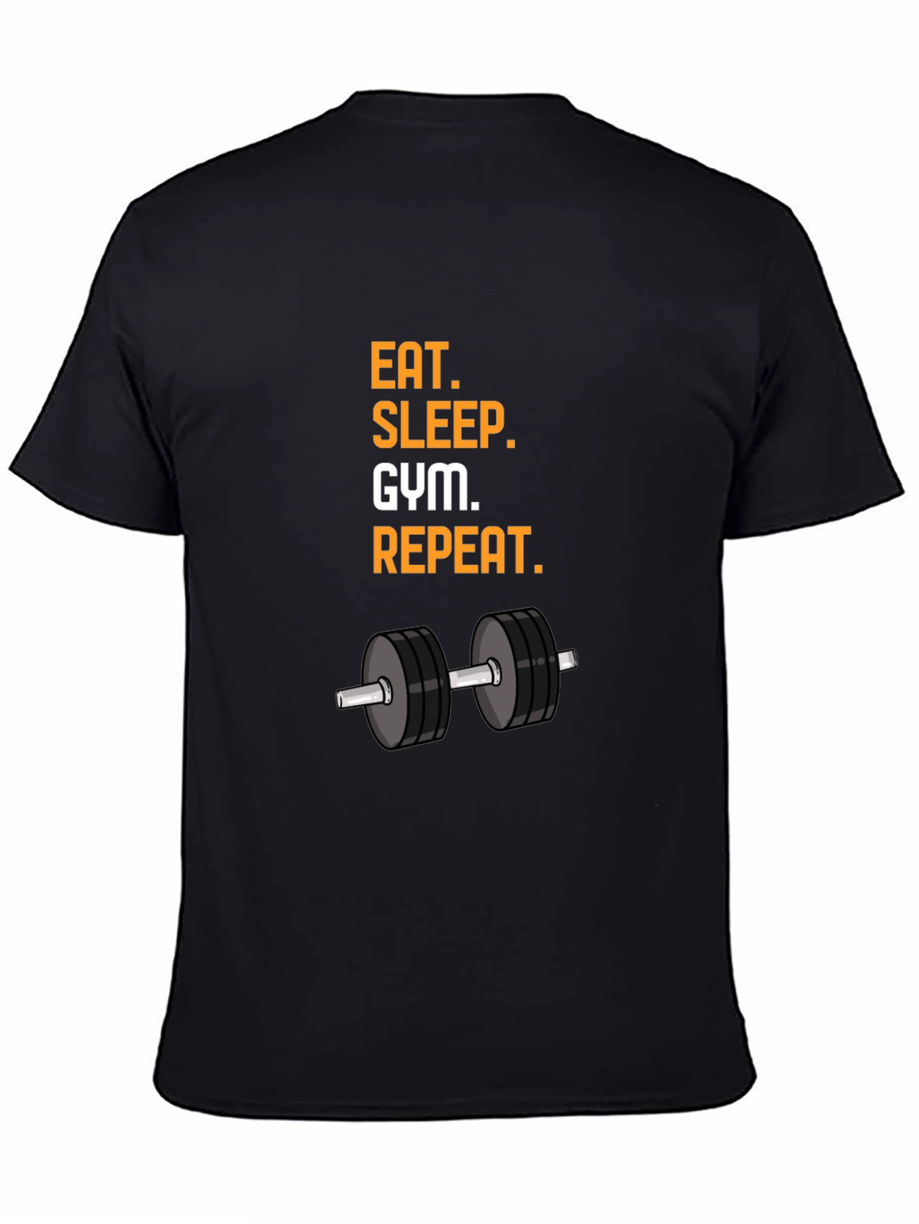 Eat Sleep Gym Repeat Graphic Tee