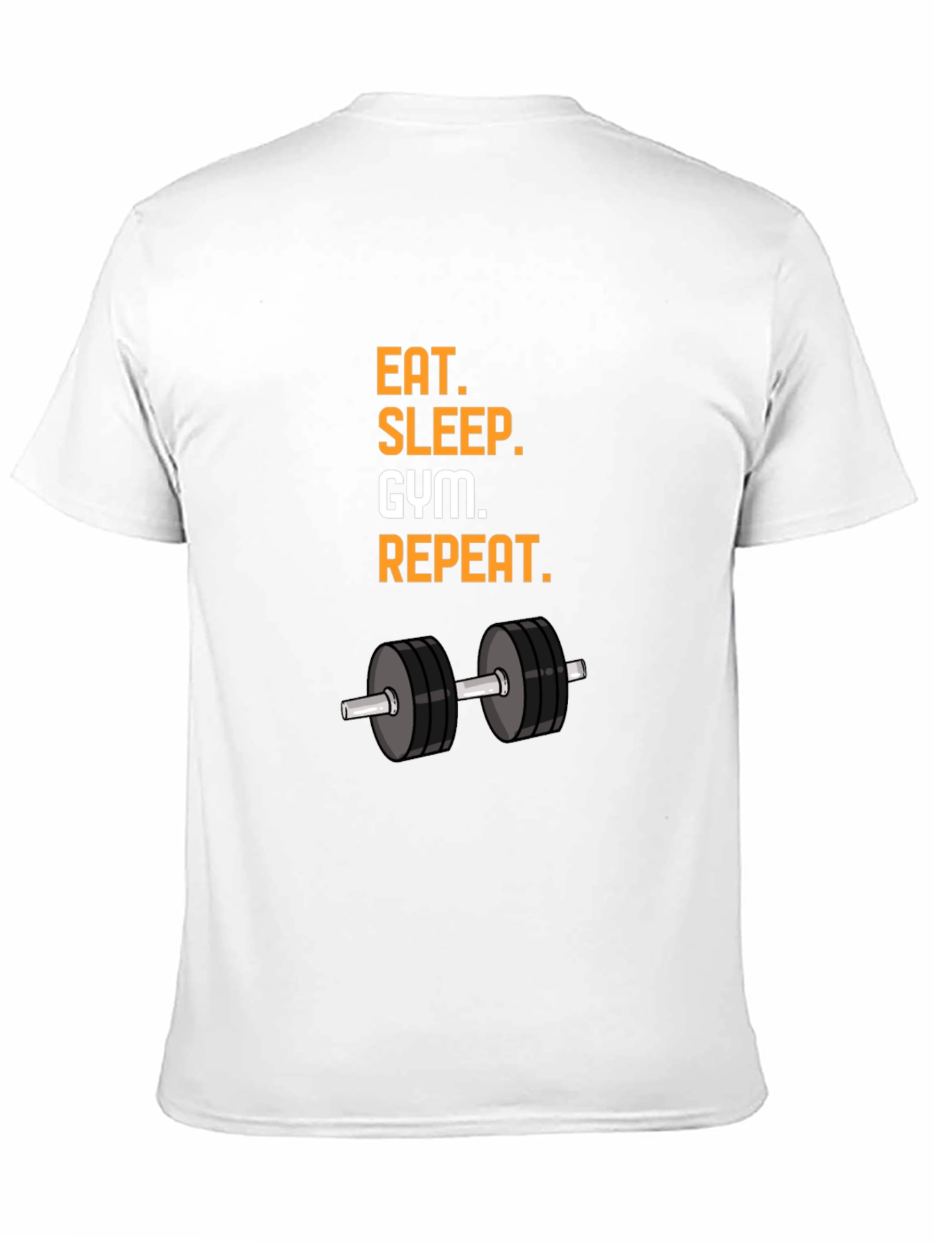 Eat Sleep Gym Repeat Graphic Tee