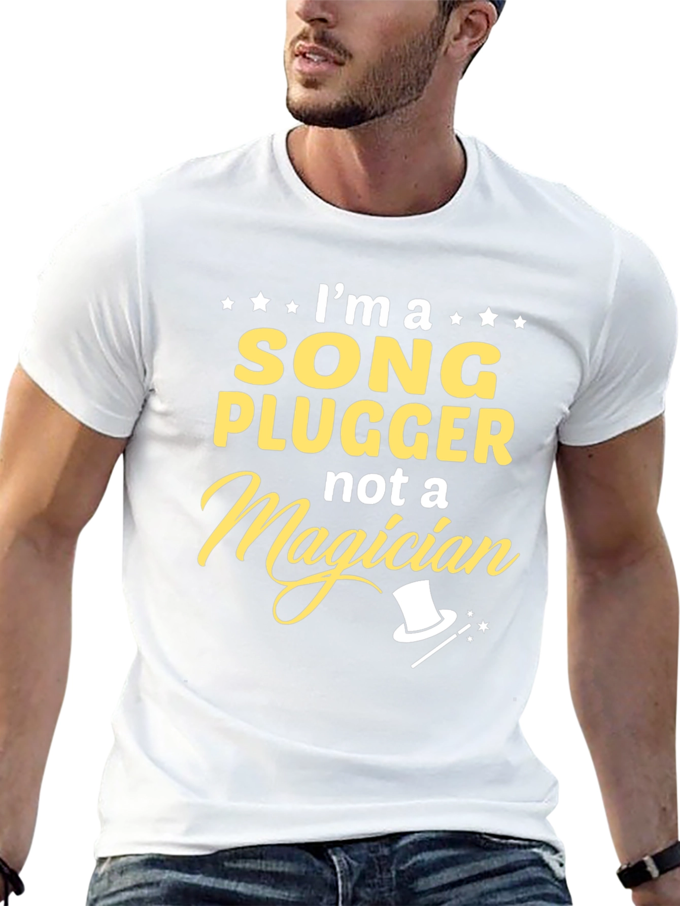 Song Plugger Tee - Funny Musician T-Shirt