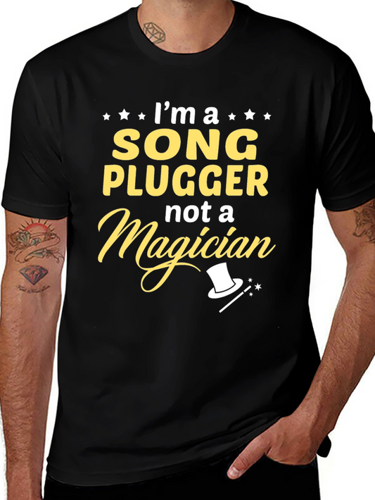 Song Plugger Tee - Funny Musician T-Shirt