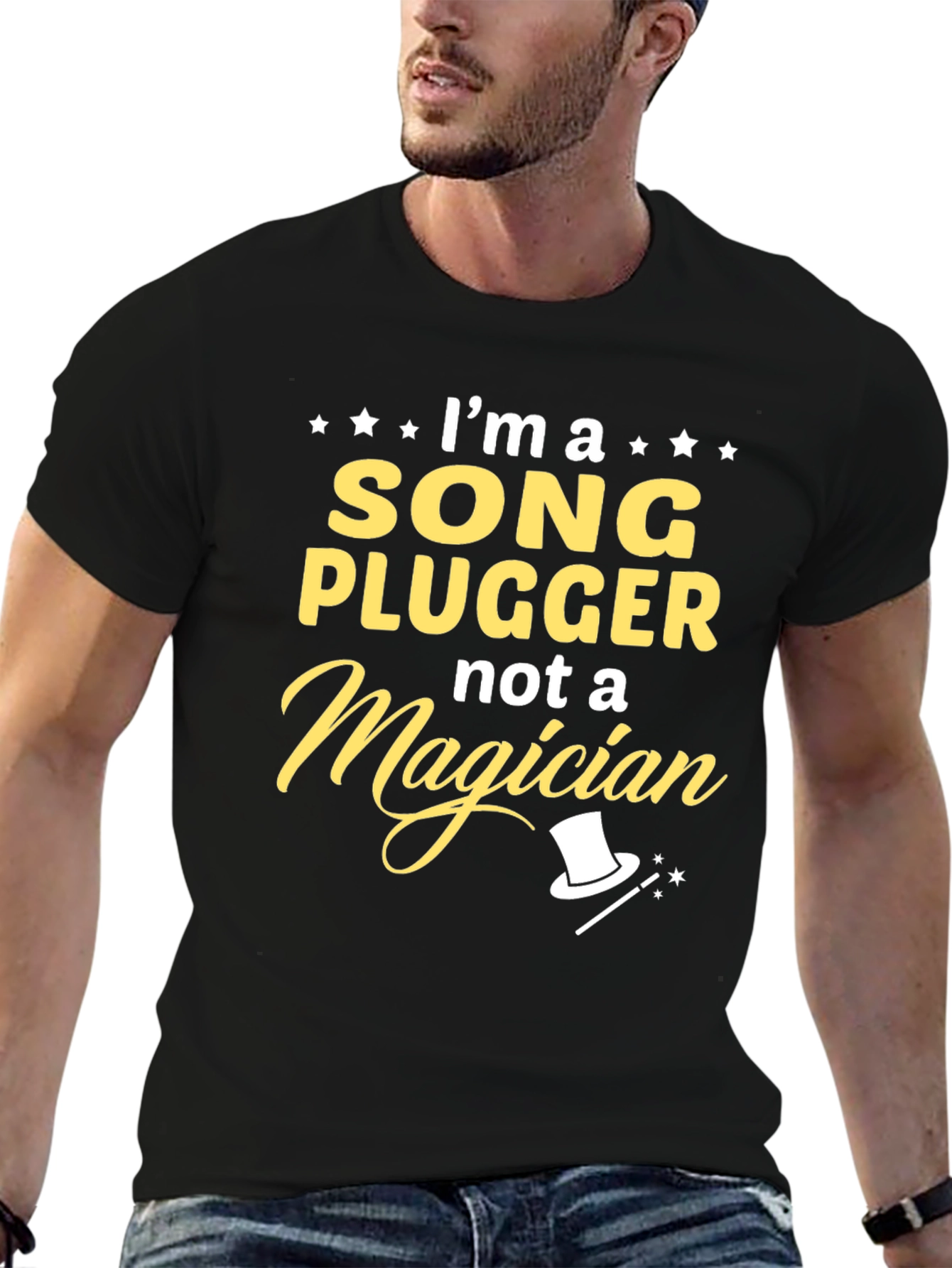 Song Plugger Tee - Funny Musician T-Shirt