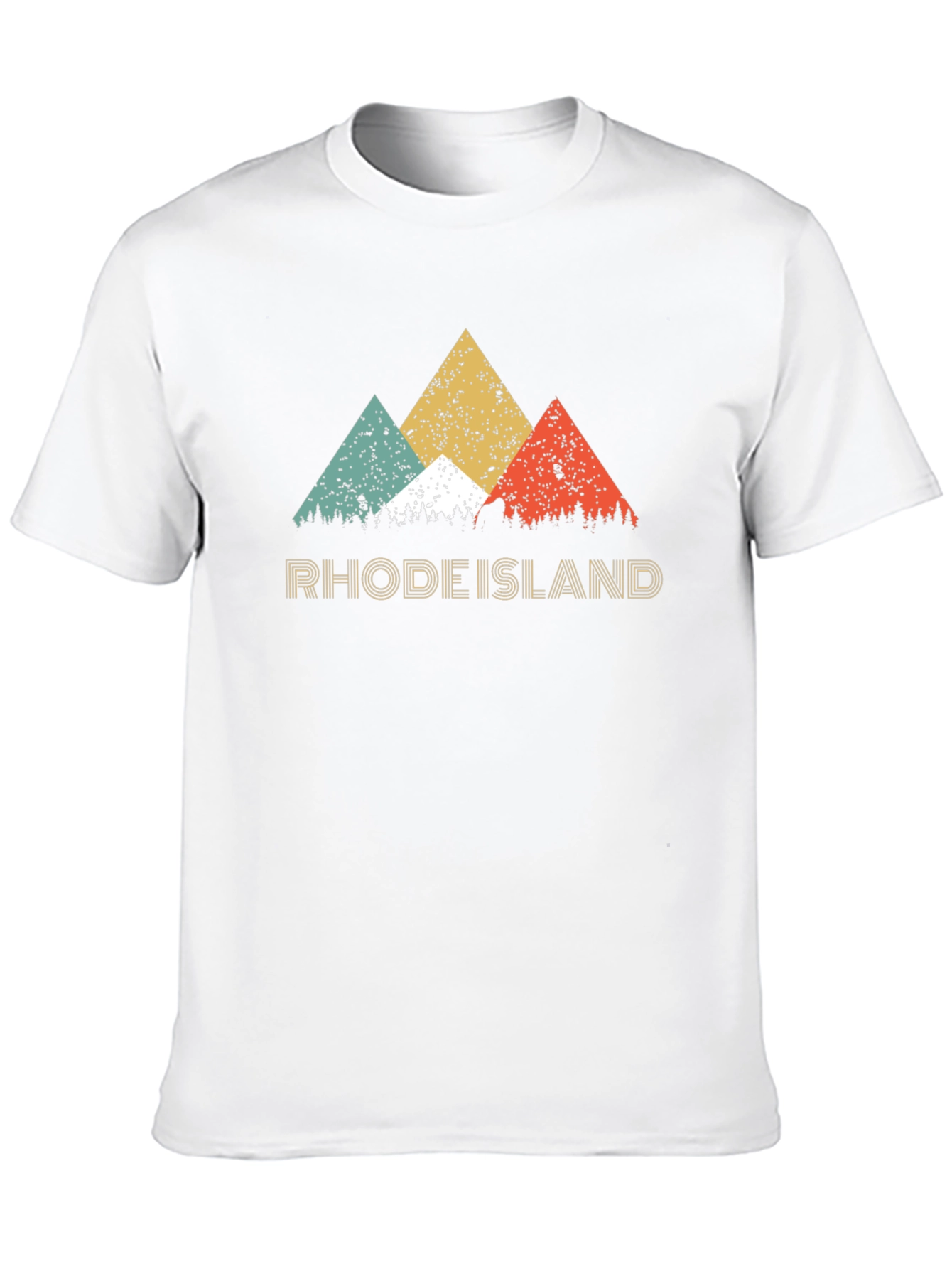Rhode Island Retro Graphic T-Shirt