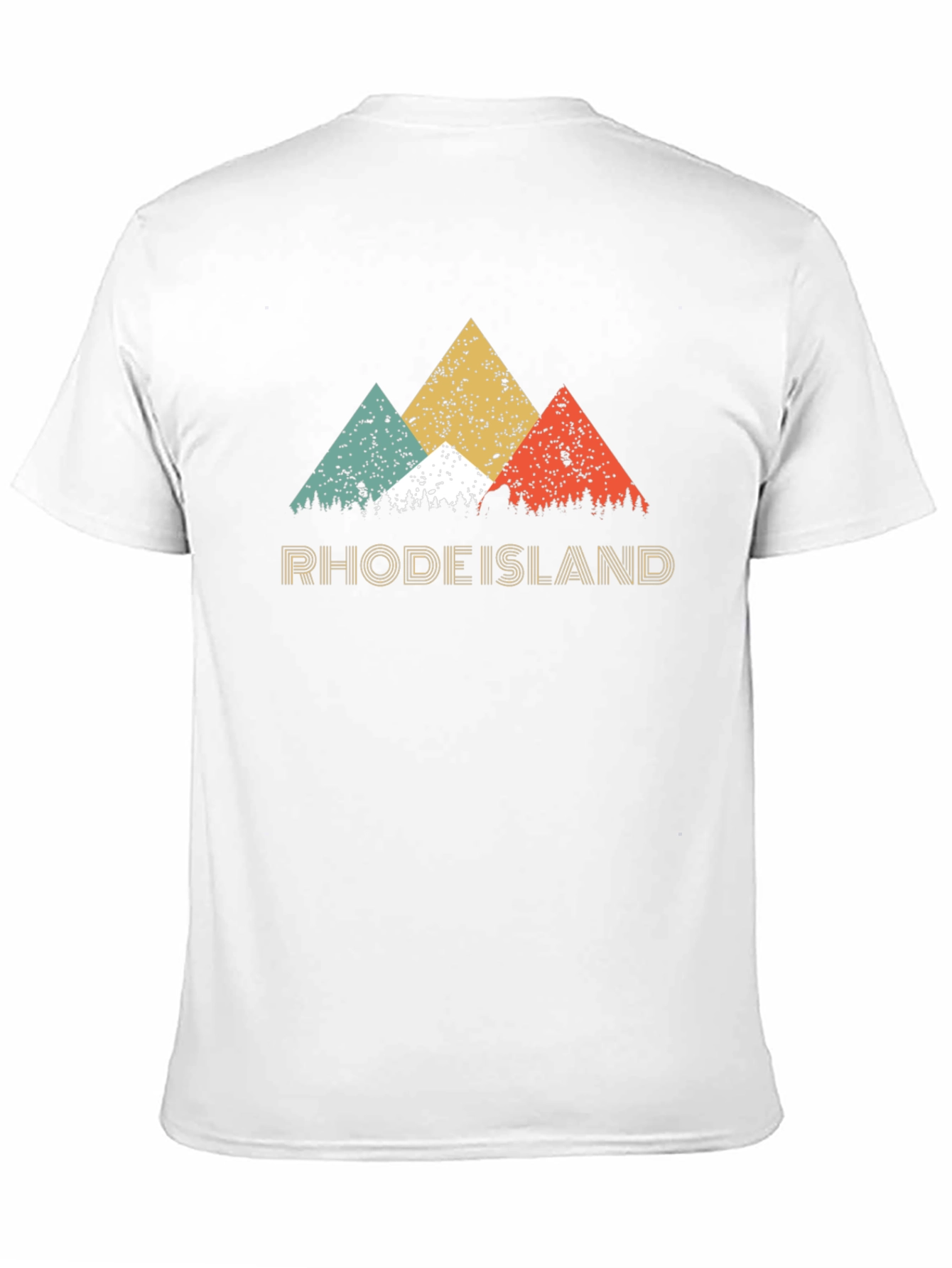 Rhode Island Retro Graphic T-Shirt