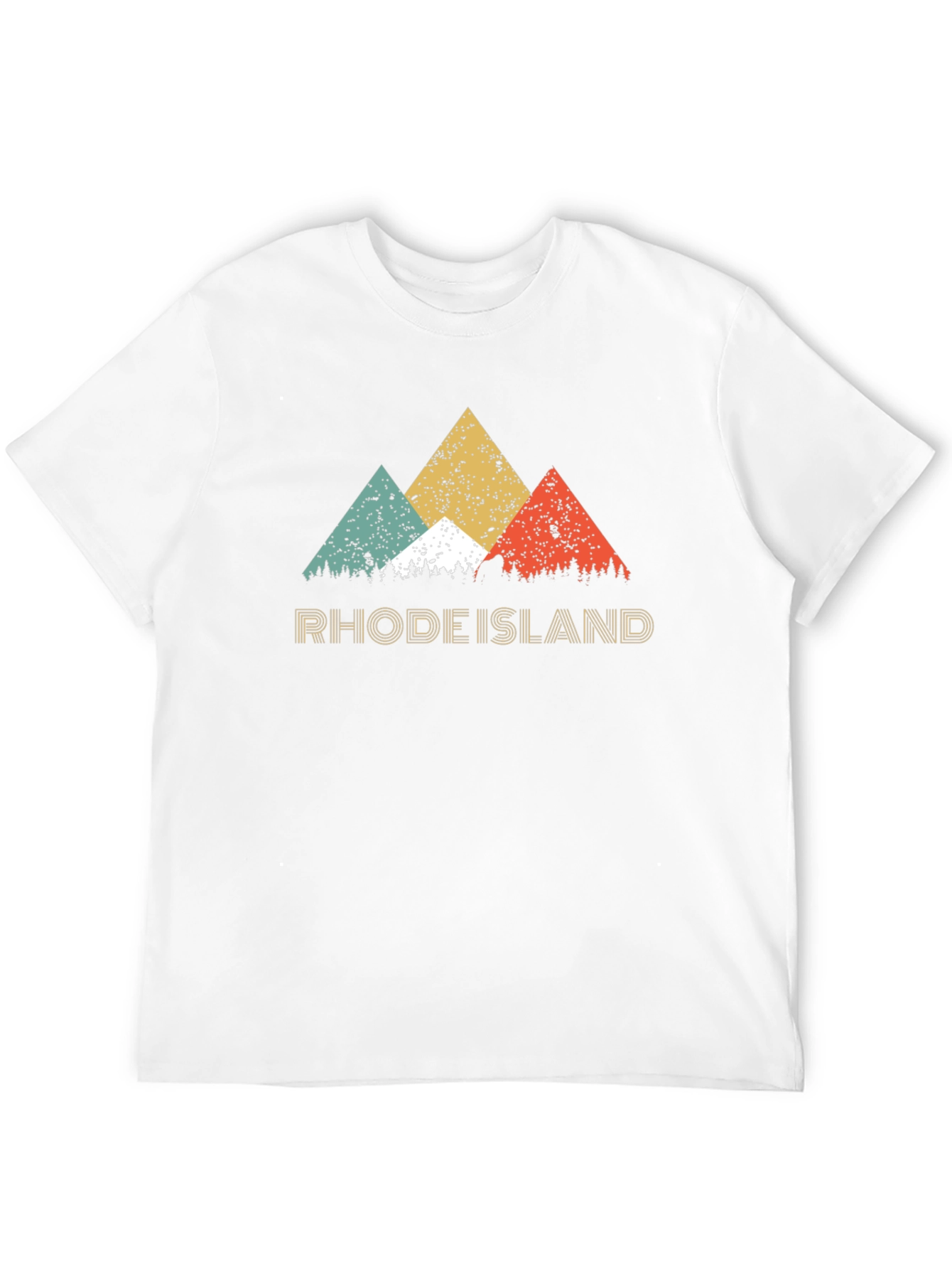 Rhode Island Retro Graphic T-Shirt