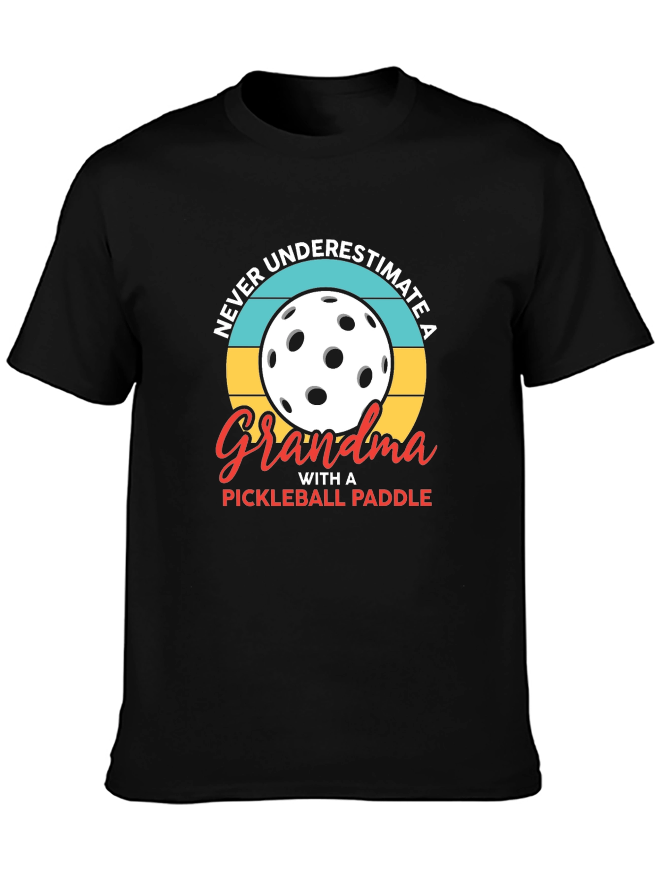 Pickleball Grandma T-Shirt - Sporty Graphic Tee