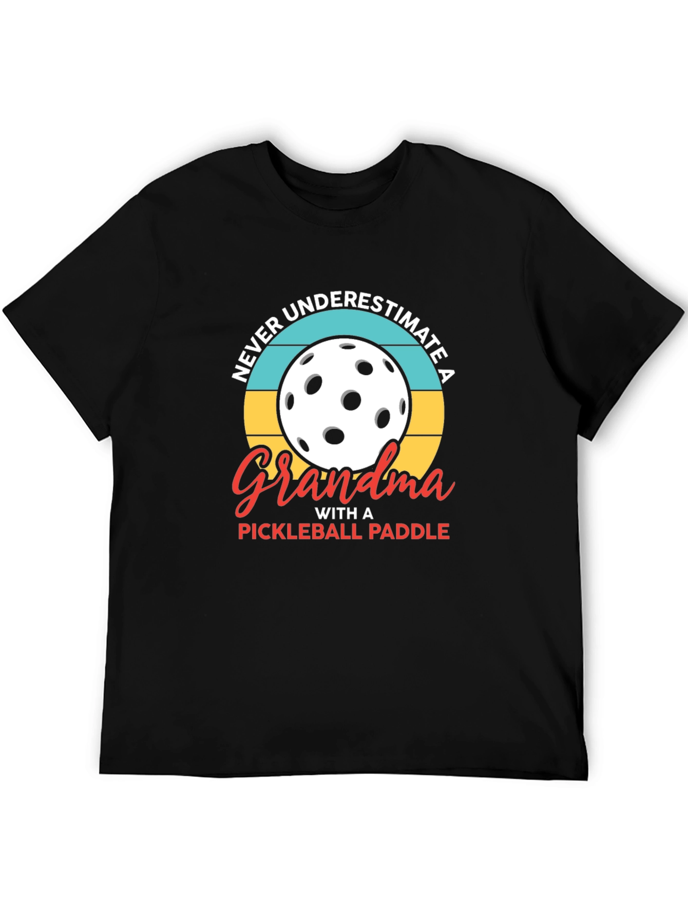 Pickleball Grandma T-Shirt - Sporty Graphic Tee