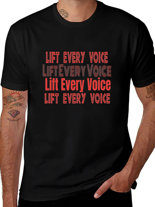 Lift Every Voice Graphic Tee - Black