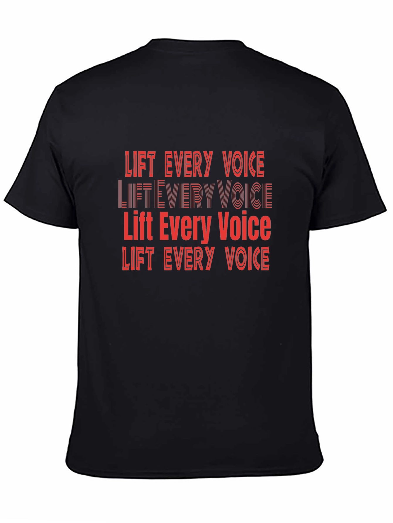 Lift Every Voice Graphic Tee - Black