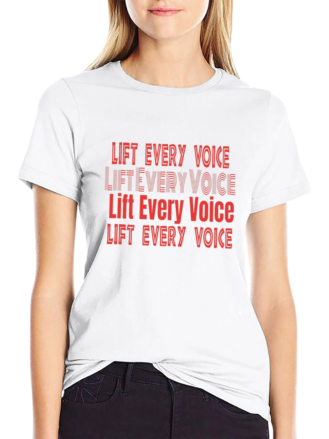Lift Every Voice Graphic Tee - Black