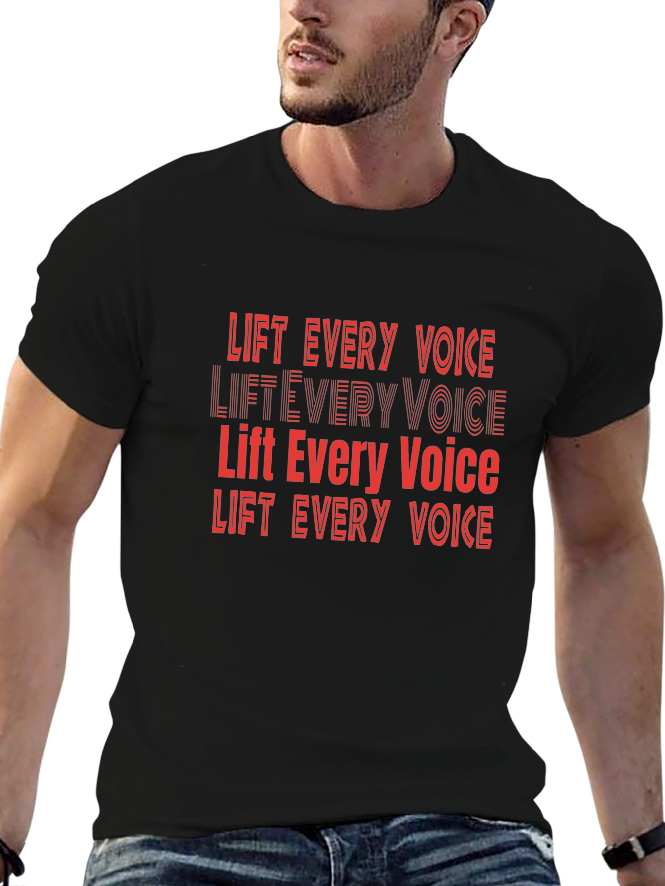 Lift Every Voice Graphic Tee - Black