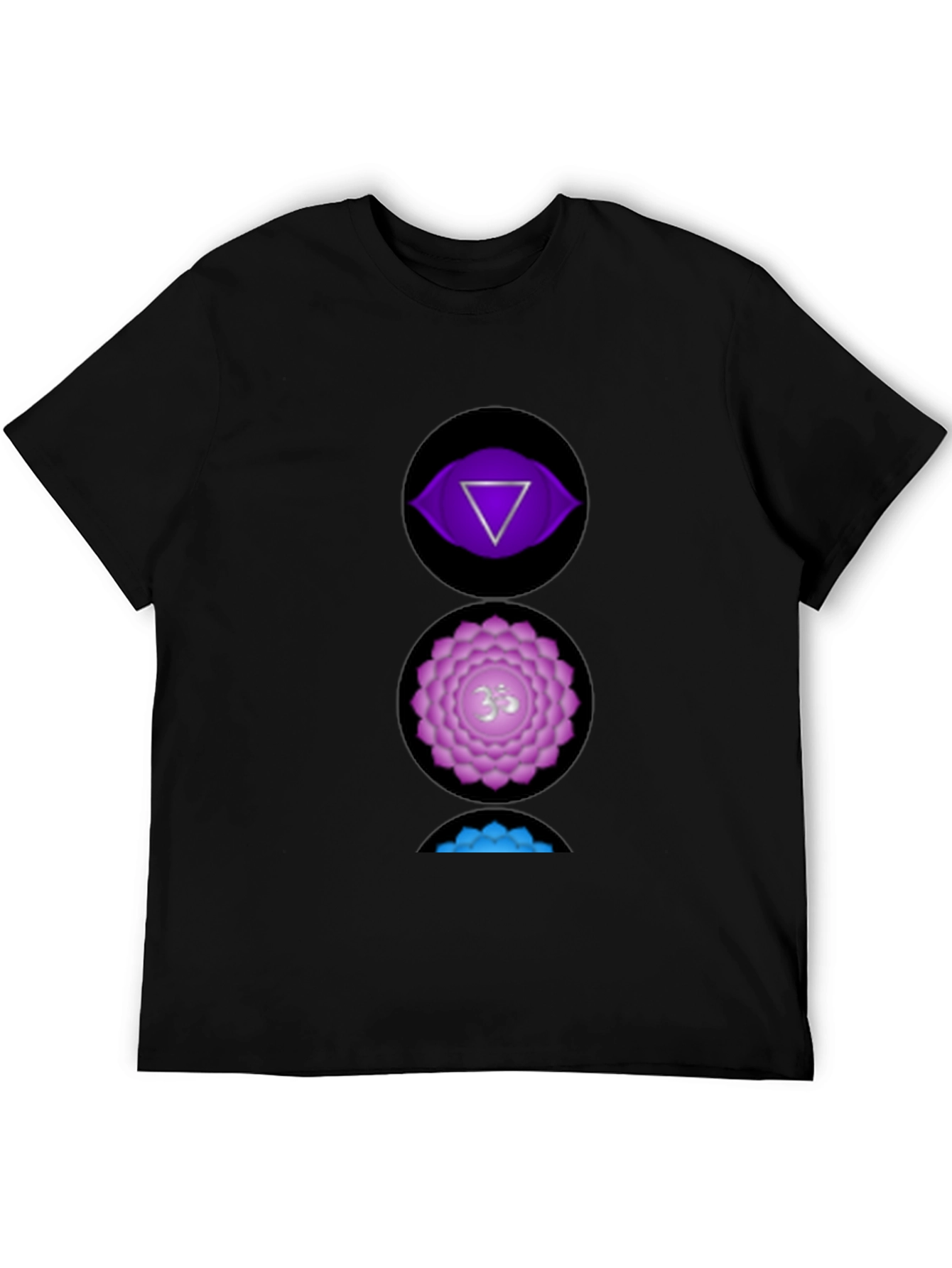 Chakra Symbol Graphic Tee - Spiritual Design