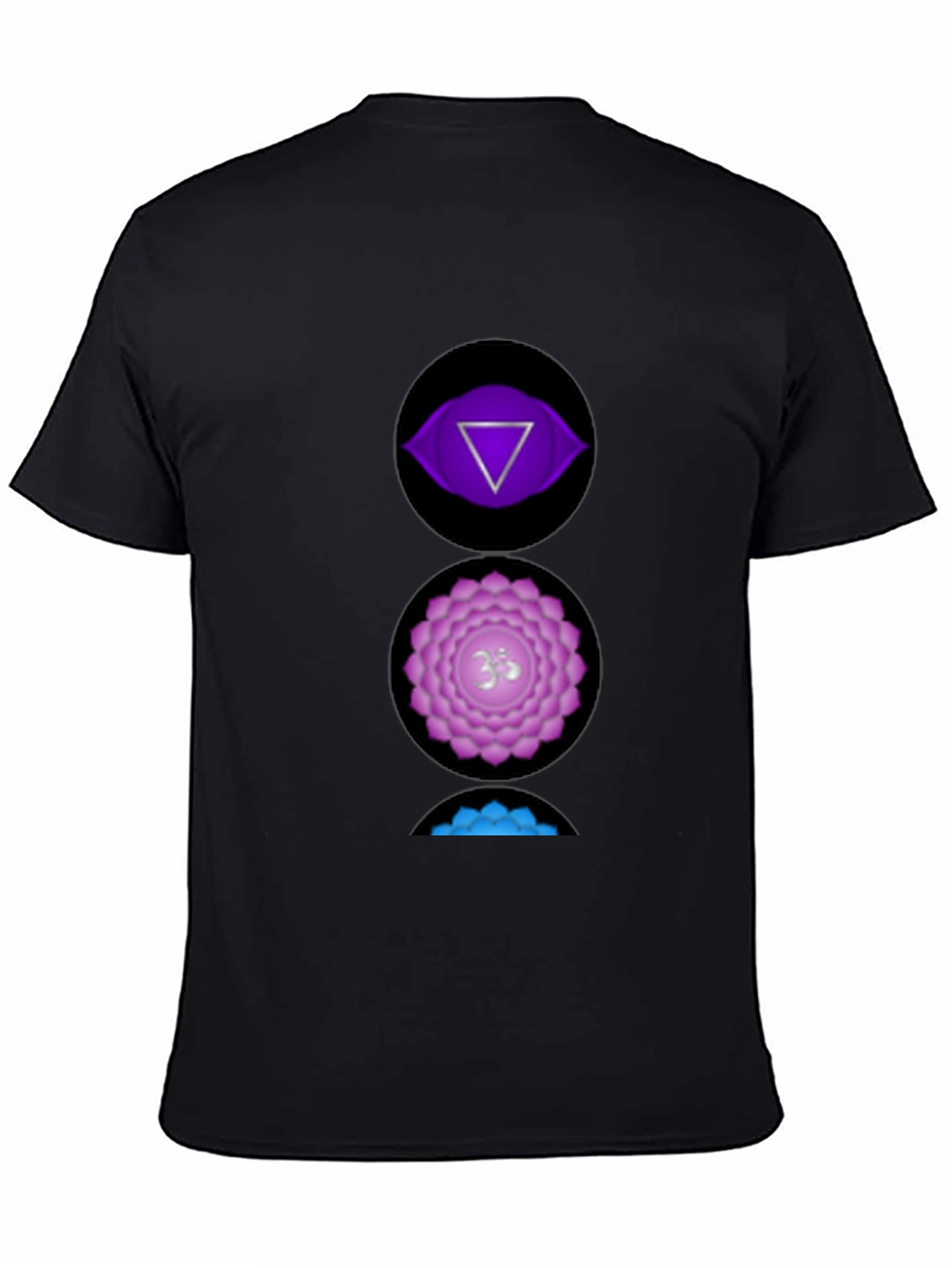 Chakra Symbol Graphic Tee - Spiritual Design