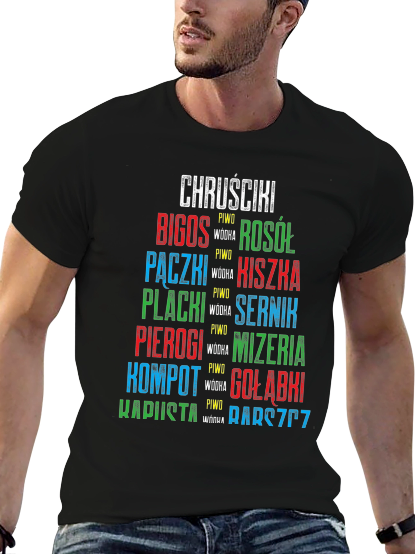 Polish Food T-Shirt: Bigos Pierogi Kapusta & More!