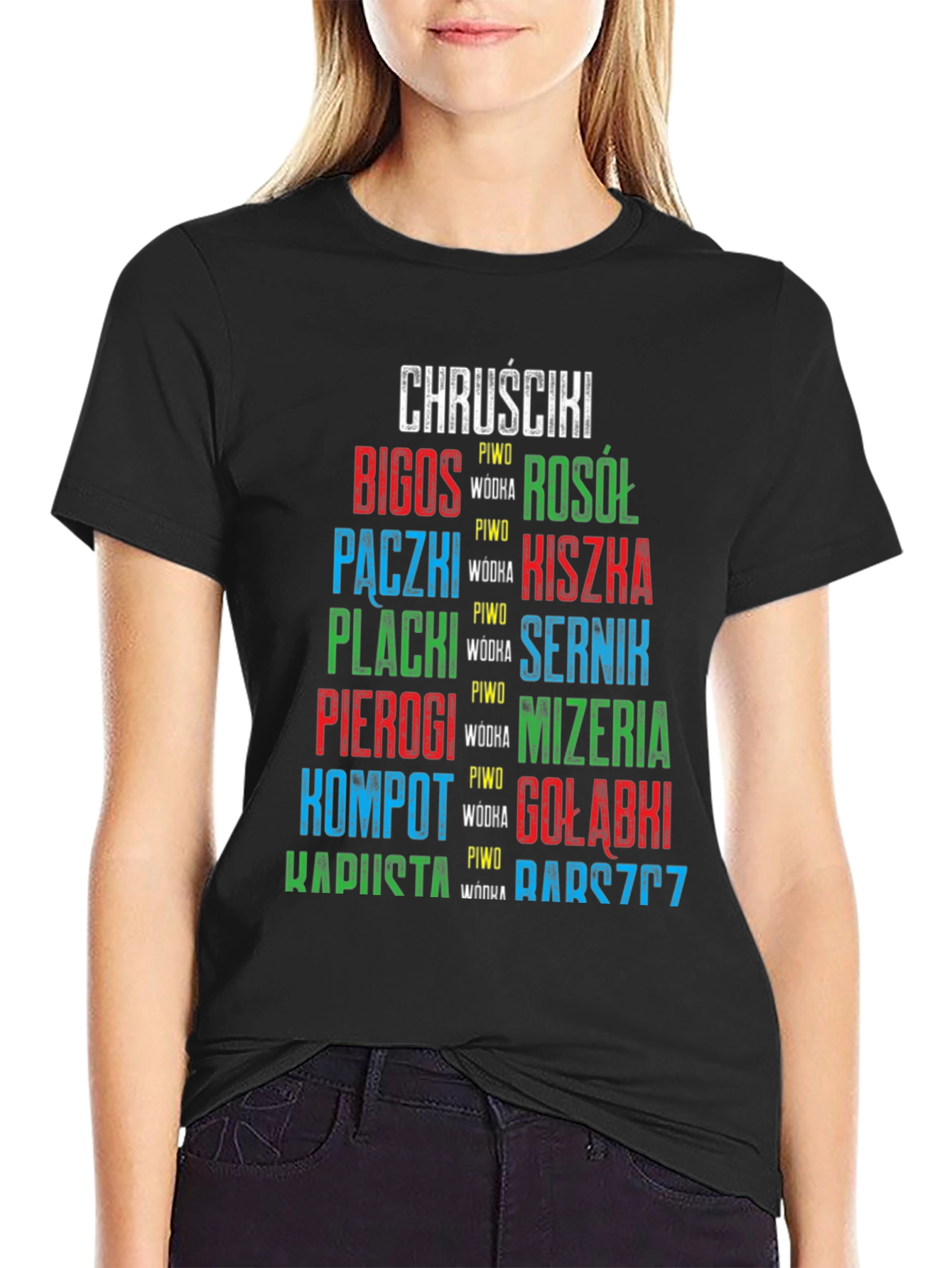 Polish Food T-Shirt: Bigos Pierogi Kapusta & More!