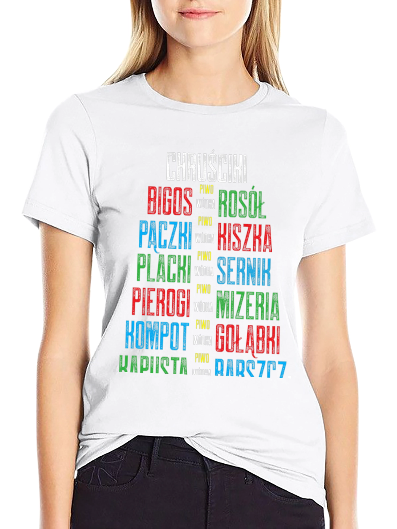 Polish Food T-Shirt: Bigos Pierogi Kapusta & More!