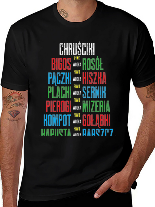Polish Food T-Shirt: Bigos Pierogi Kapusta & More!