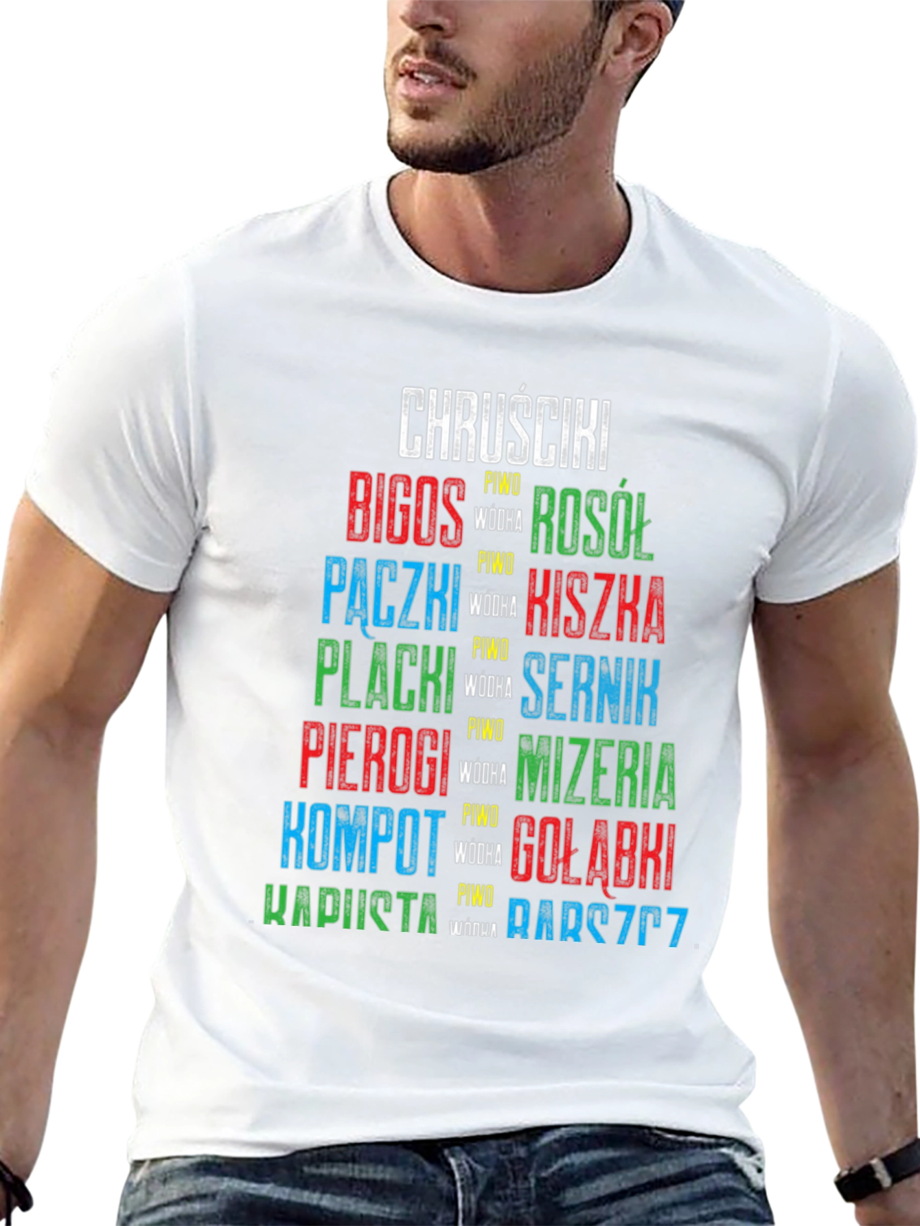 Polish Food T-Shirt: Bigos Pierogi Kapusta & More!