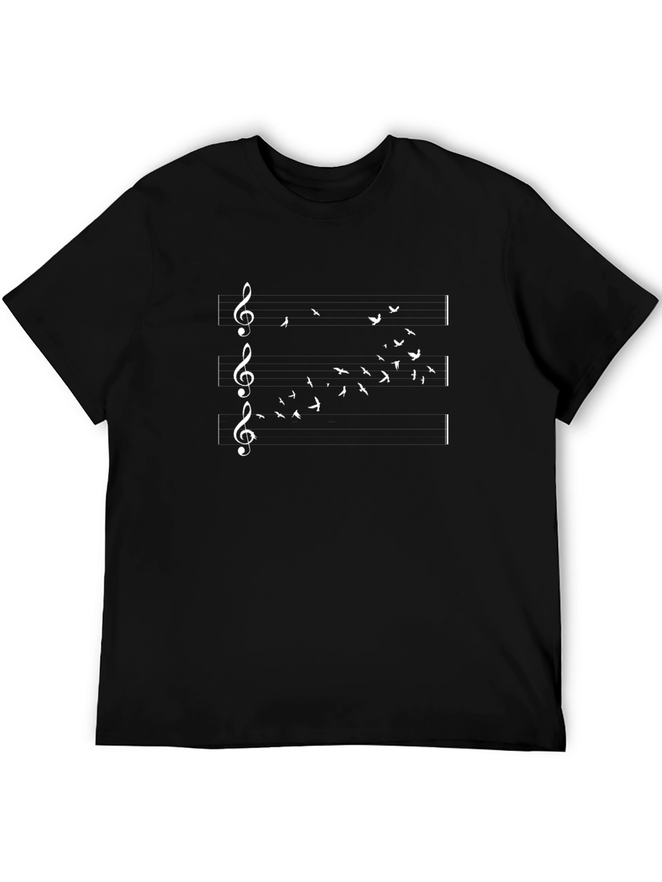 Musical Flight Black T-Shirt