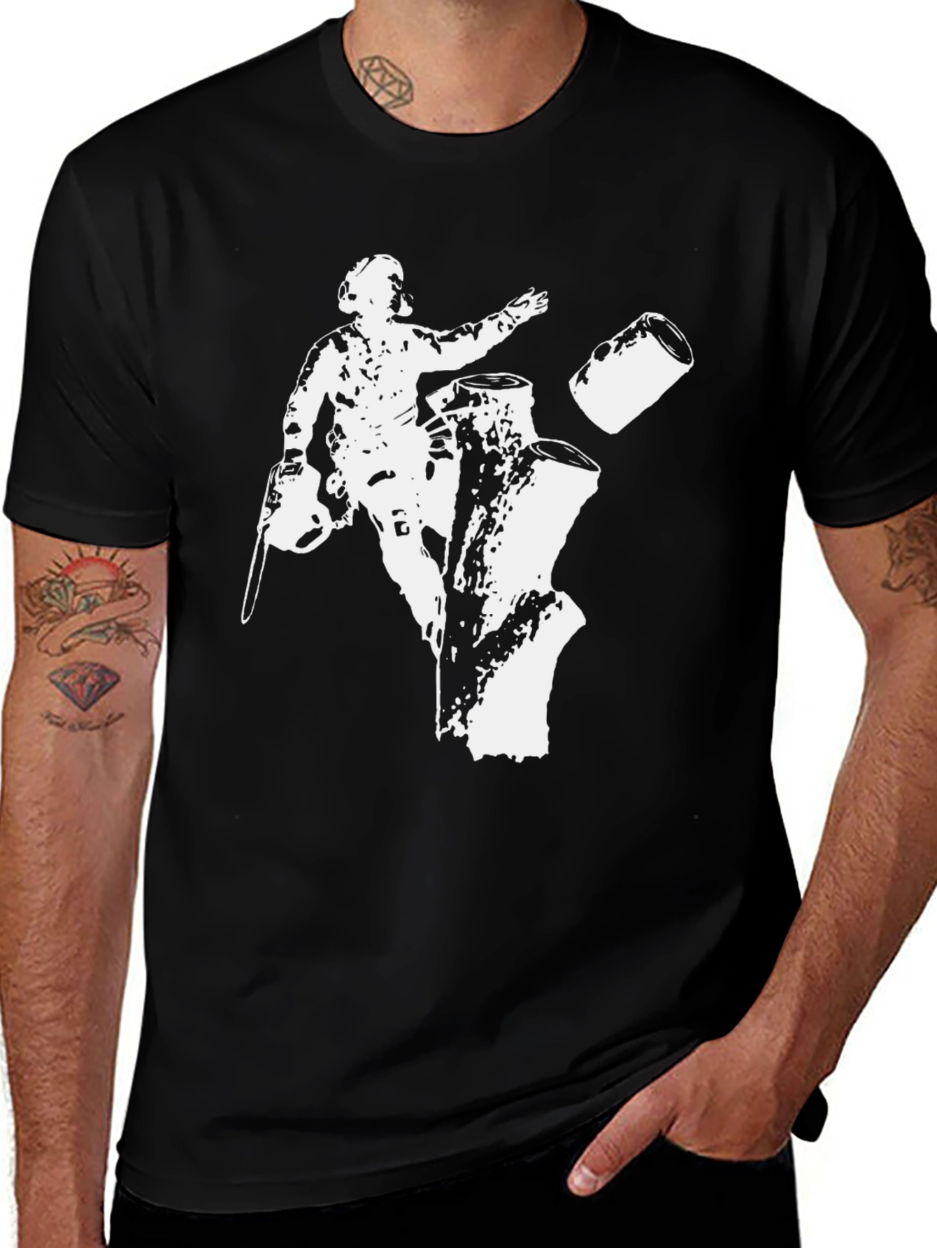 Retro Lumberjack Graphic Tee