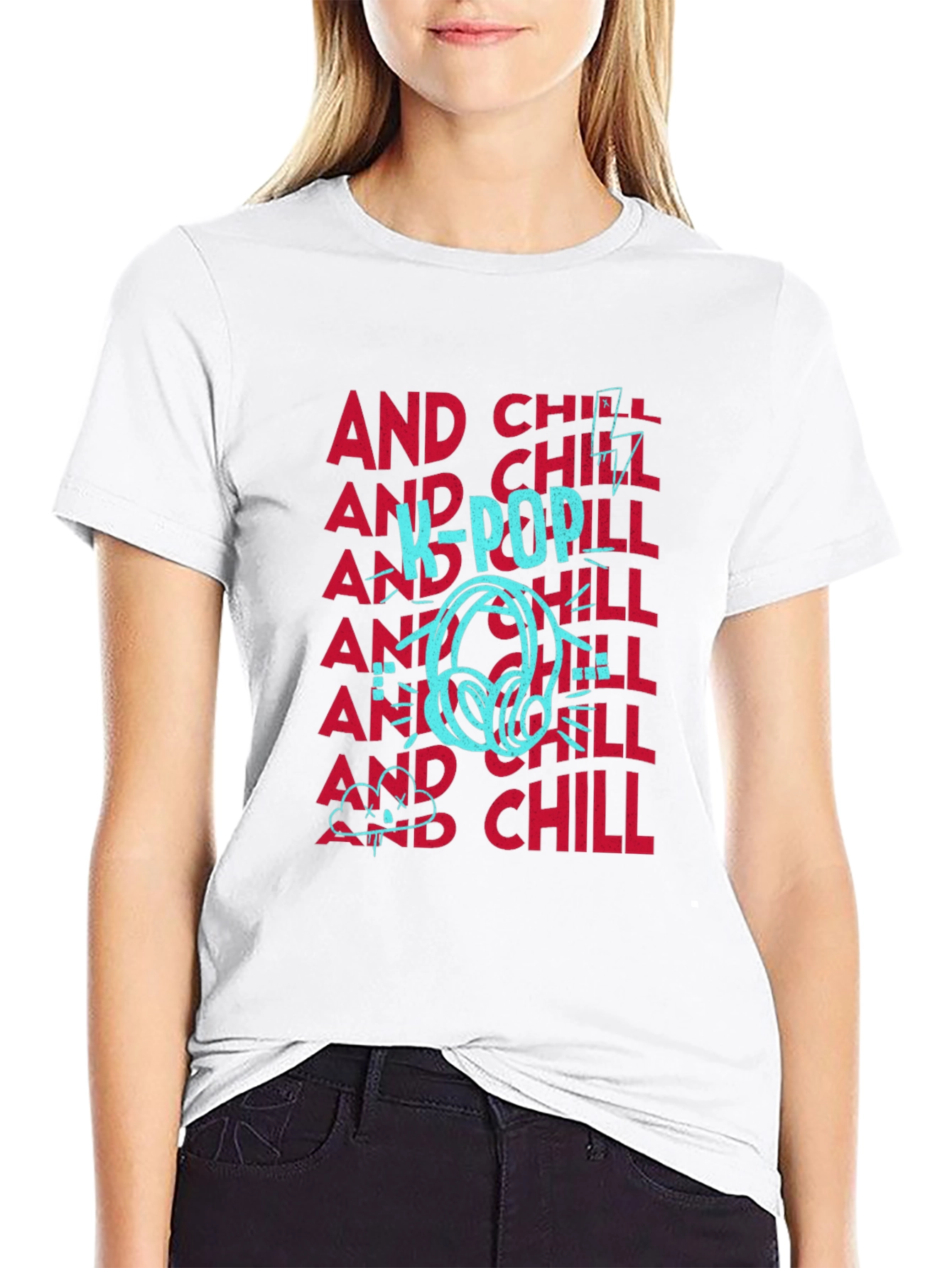 K-Pop & Chill Graphic Tee