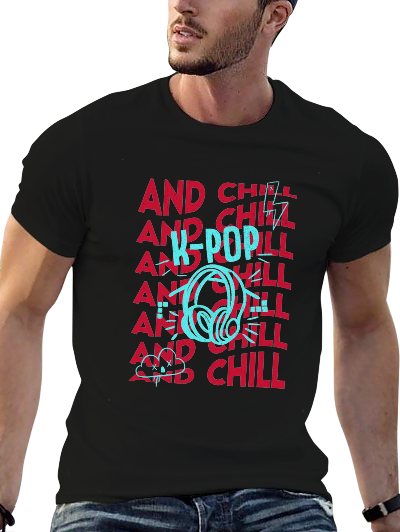 K-Pop & Chill Graphic Tee