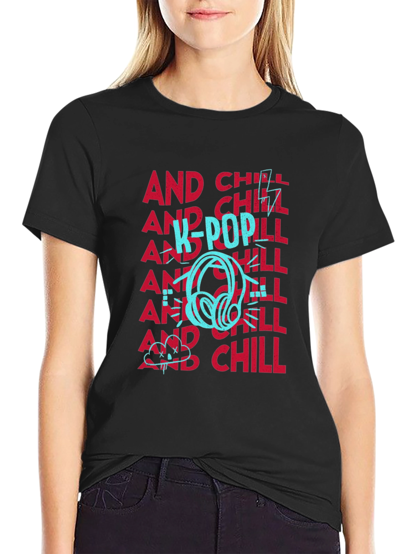 K-Pop & Chill Graphic Tee
