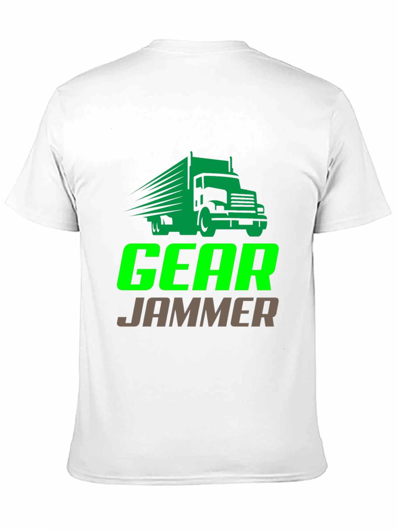 Gear Jammer Trucker T-Shirt - Black