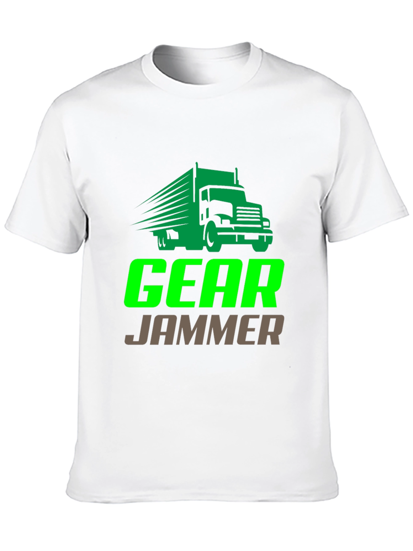 Gear Jammer Trucker T-Shirt - Black