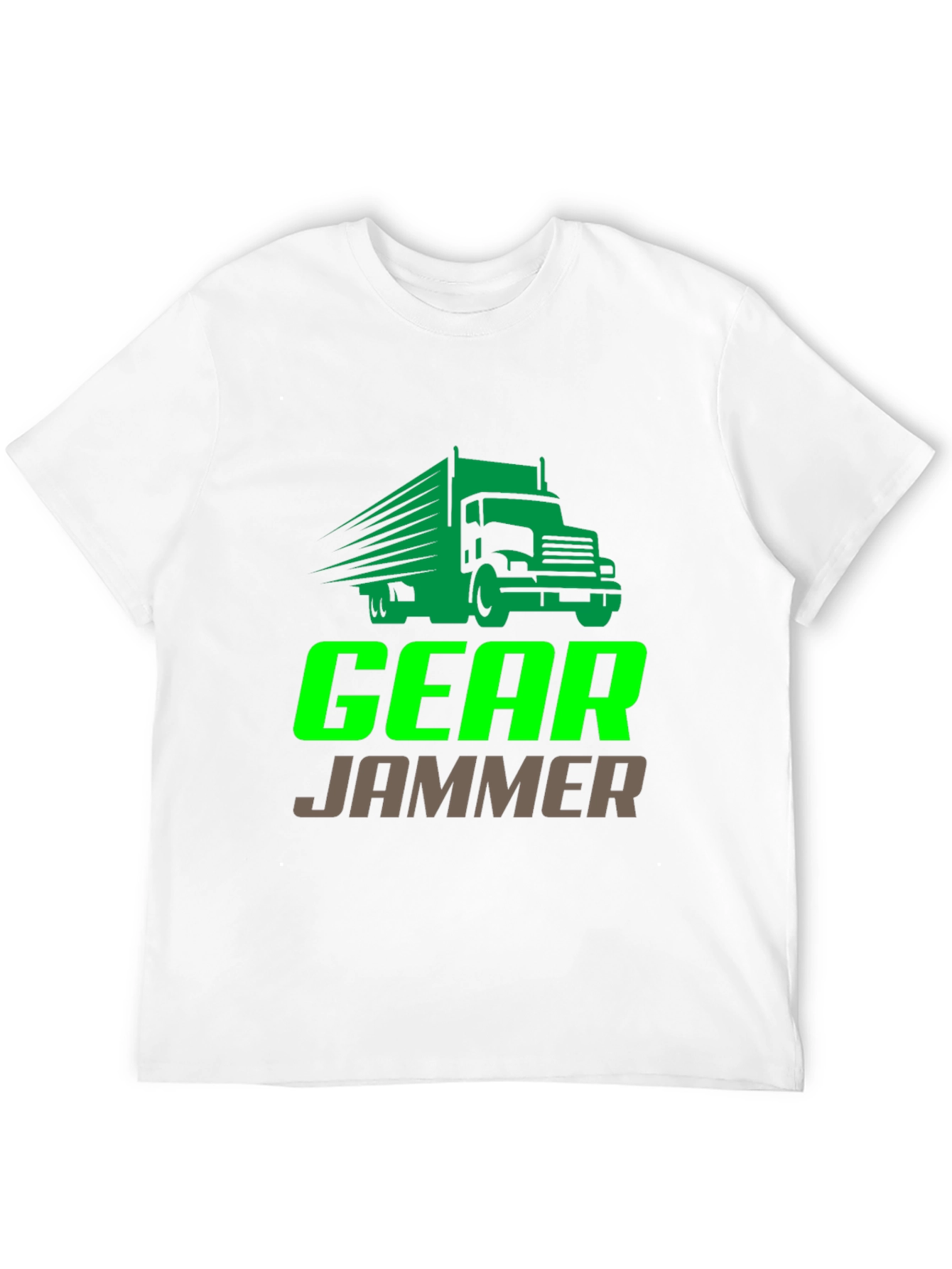 Gear Jammer Trucker T-Shirt - Black