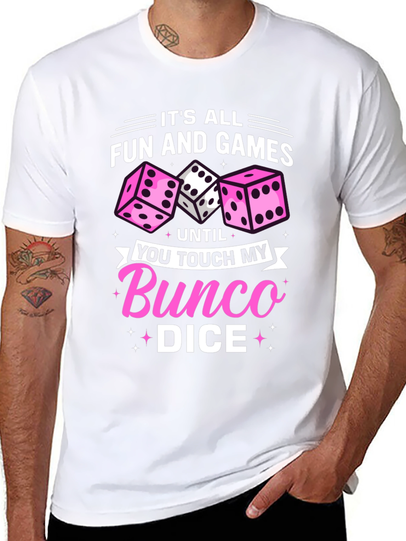 Bunco Dice T-Shirt - Fun and Games