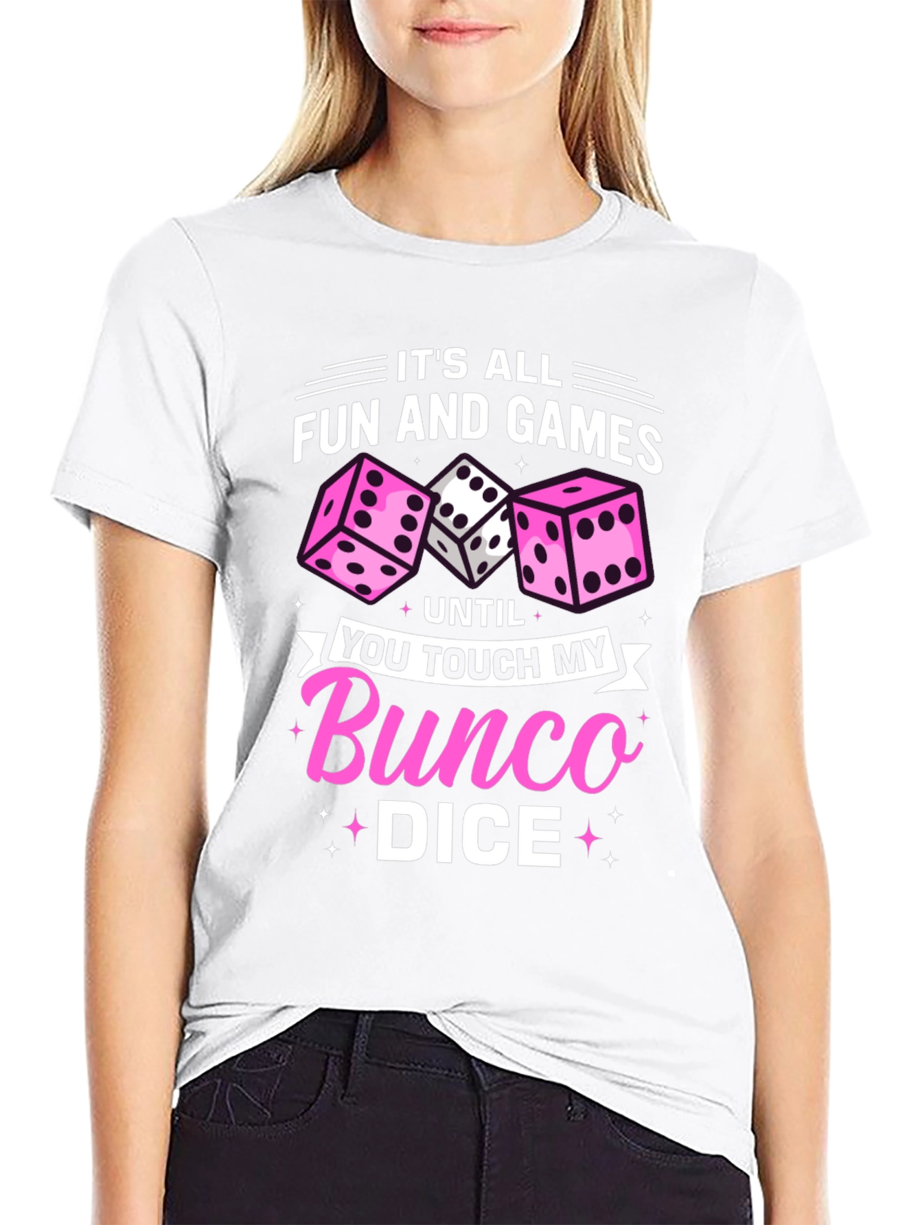 Bunco Dice T-Shirt - Fun and Games