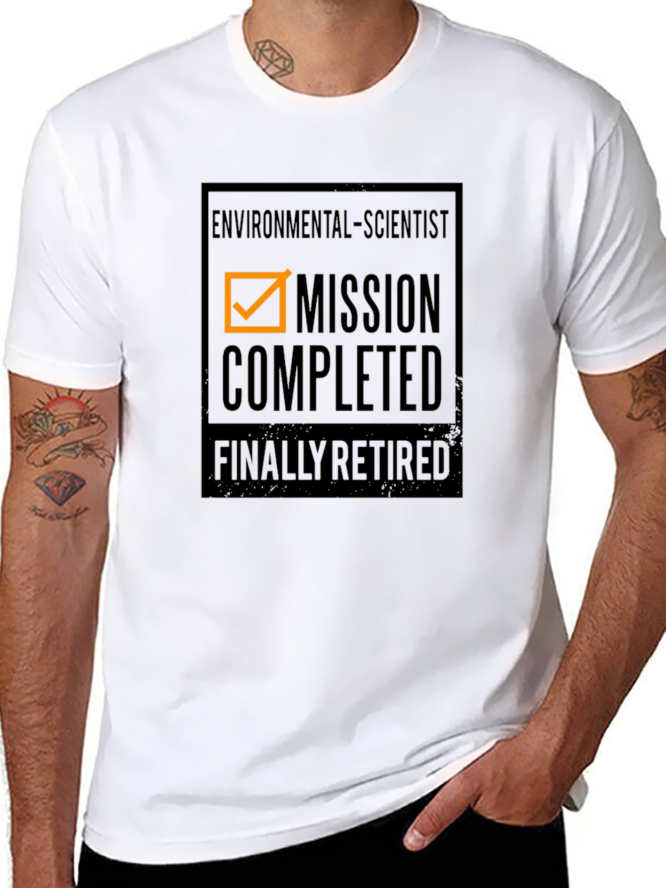 Retired Environmental Scientist - Mission Completed T-Shirt