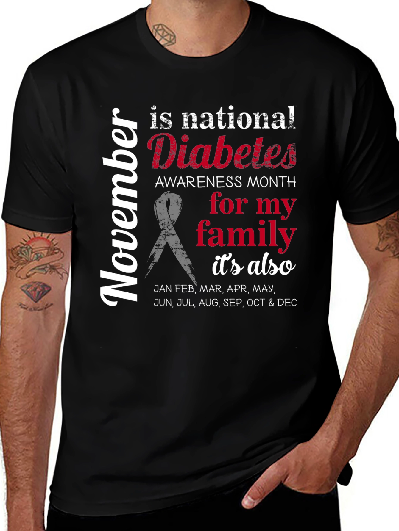 National Diabetes Awareness Month T-Shirt