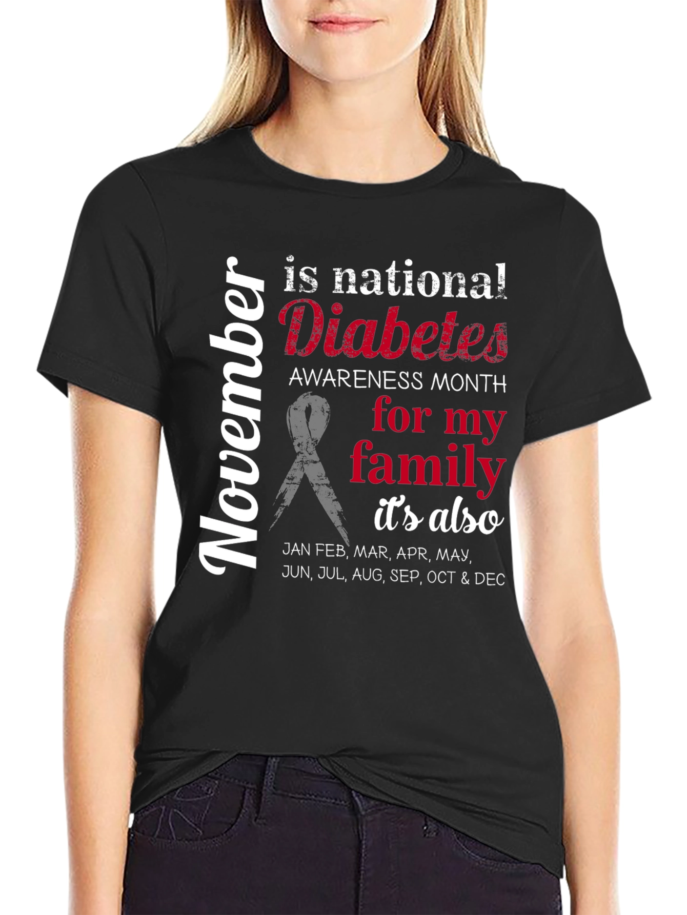 National Diabetes Awareness Month T-Shirt