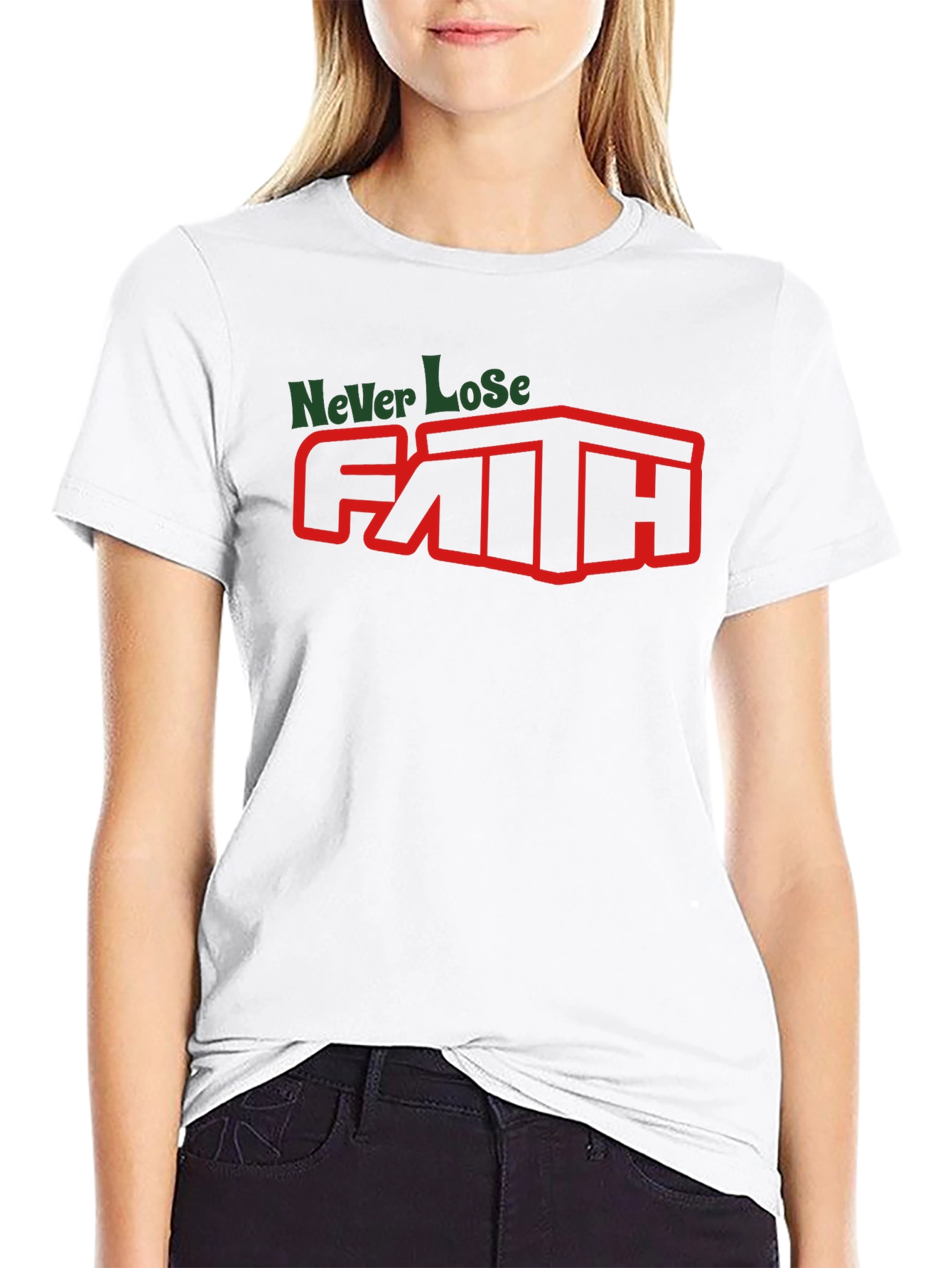 Never Lose Faith Graphic T-Shirt