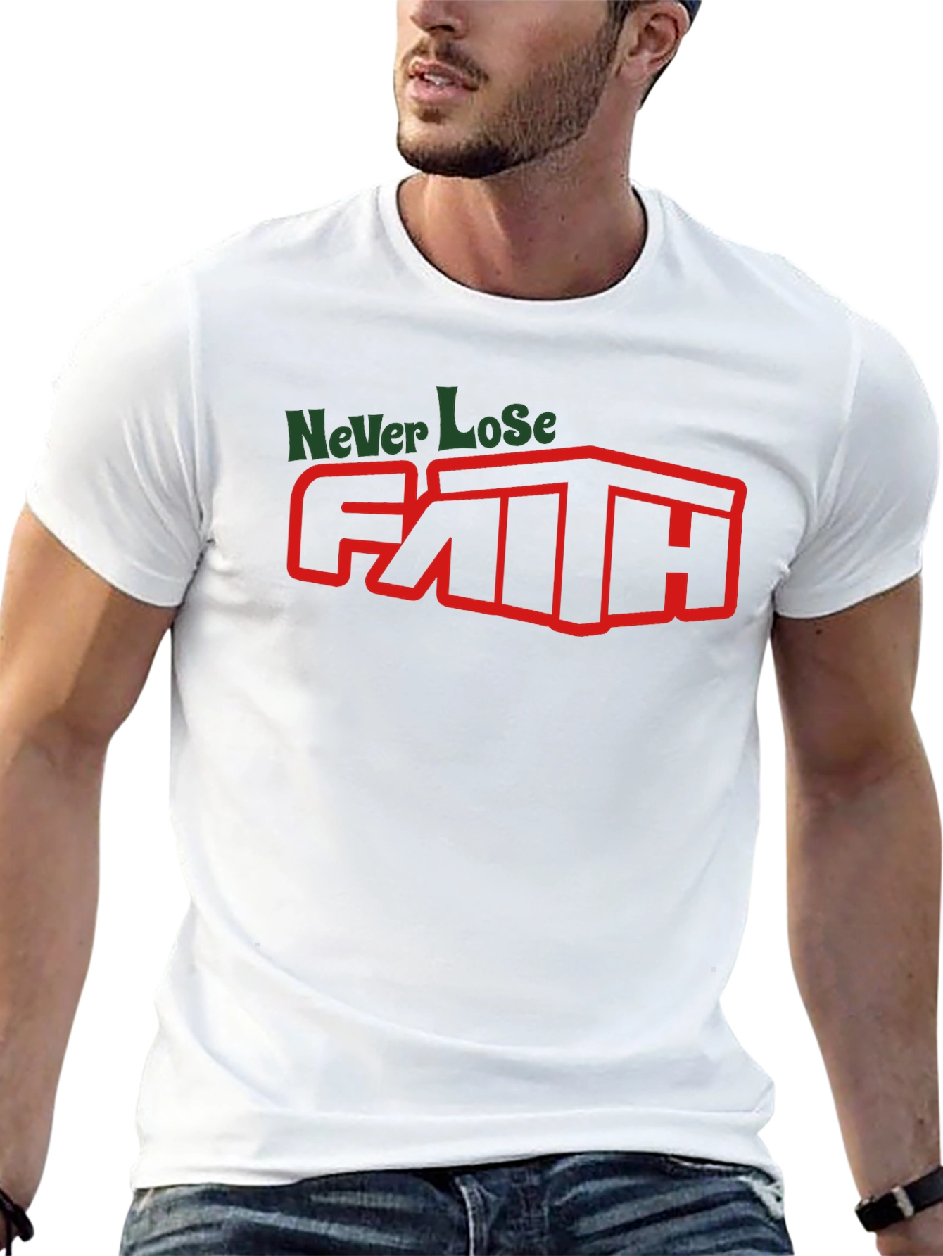 Never Lose Faith Graphic T-Shirt