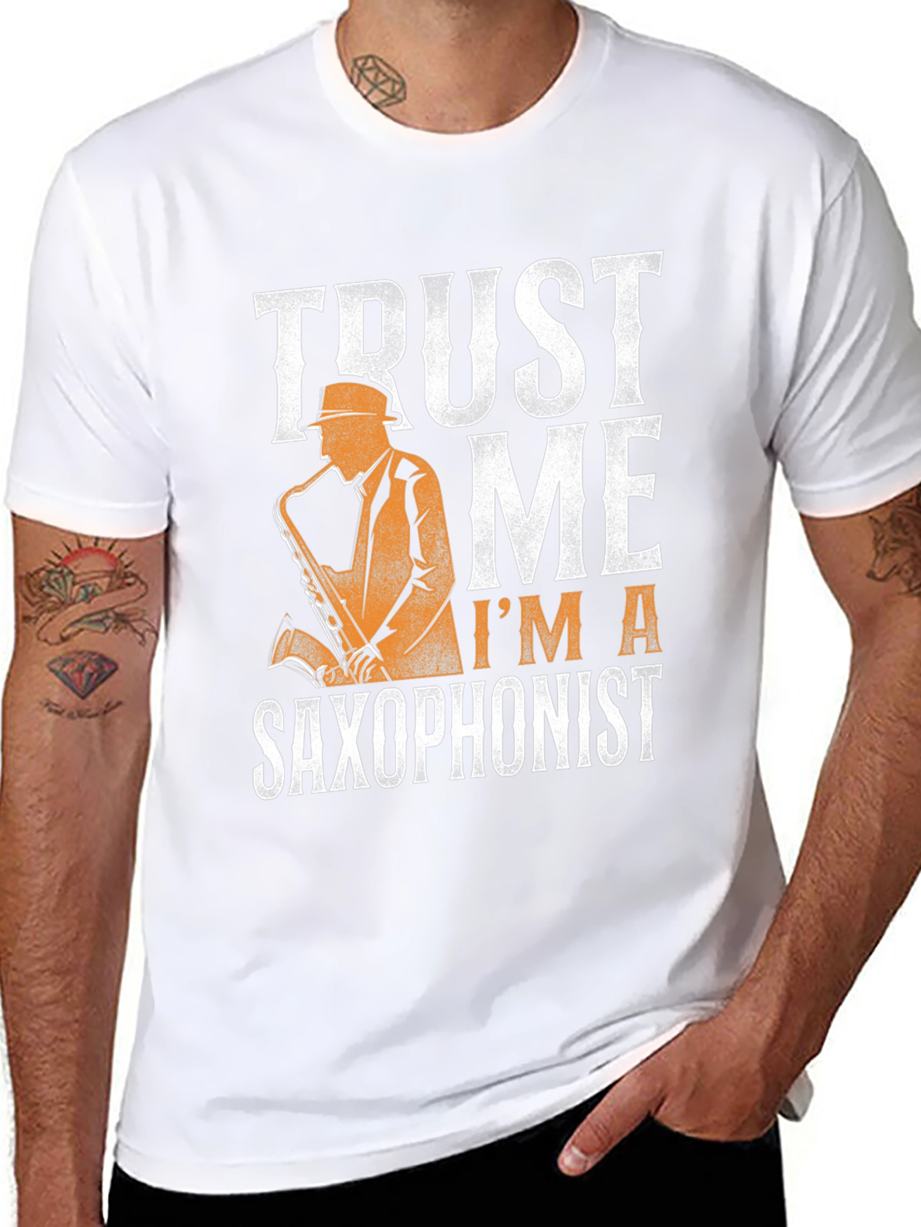 Trust Me Im A Saxophonist - Graphic T-Shirt