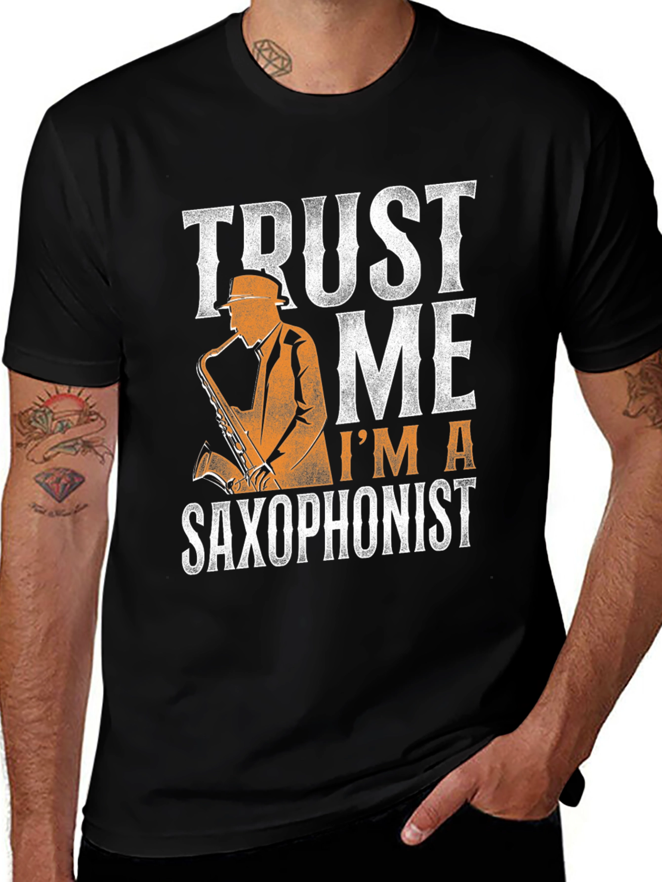 Trust Me Im A Saxophonist - Graphic T-Shirt