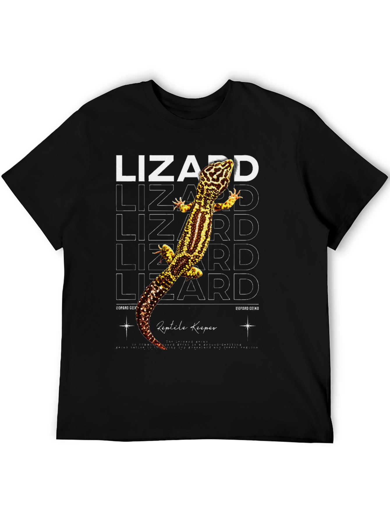 Lizard Reptile Keeper Graphic T-Shirt