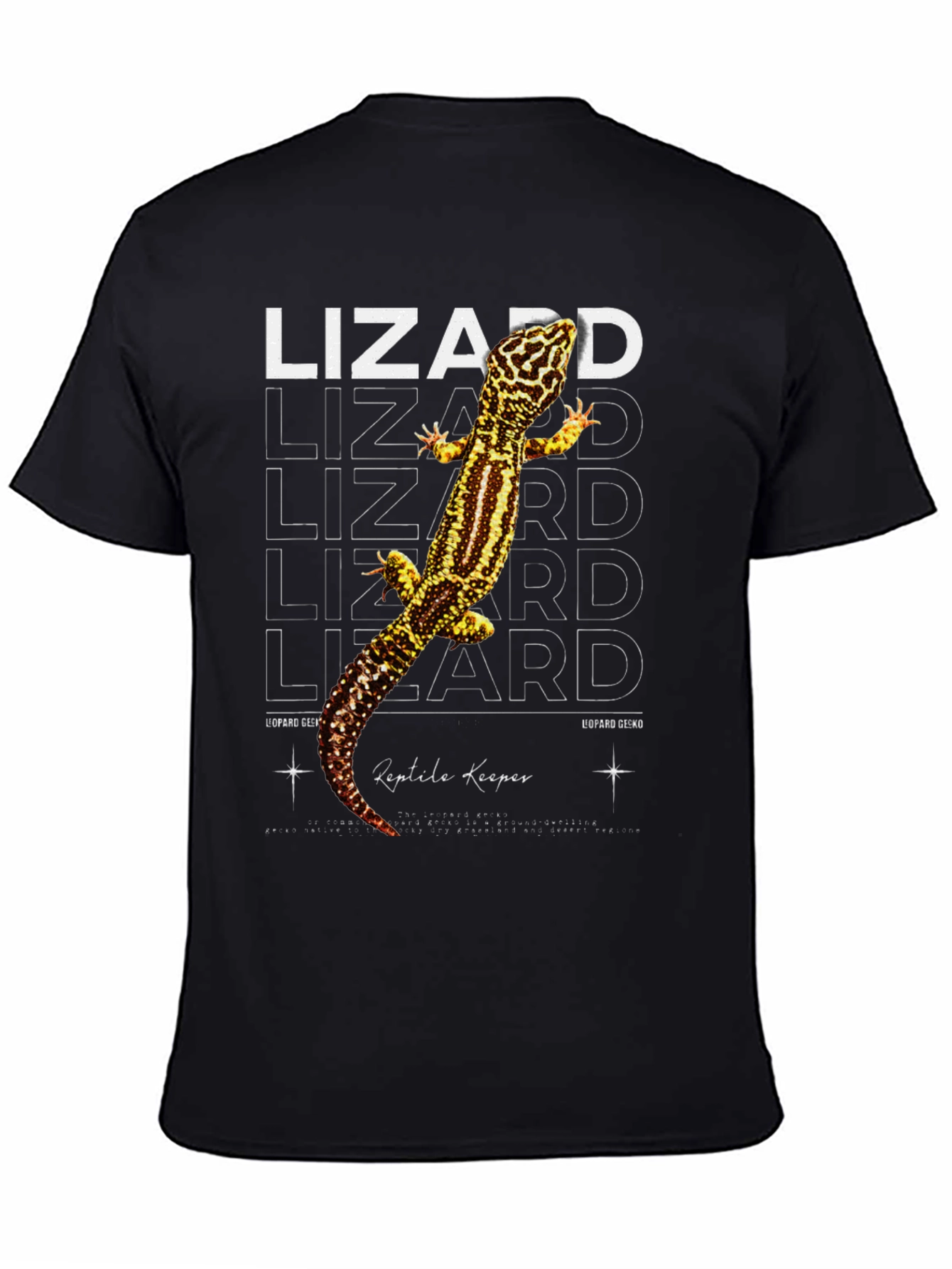 Lizard Reptile Keeper Graphic T-Shirt
