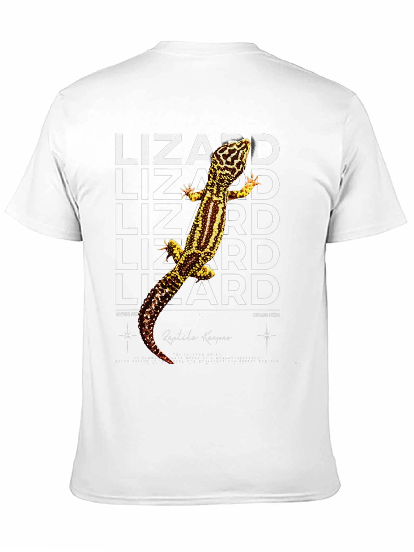 Lizard Reptile Keeper Graphic T-Shirt