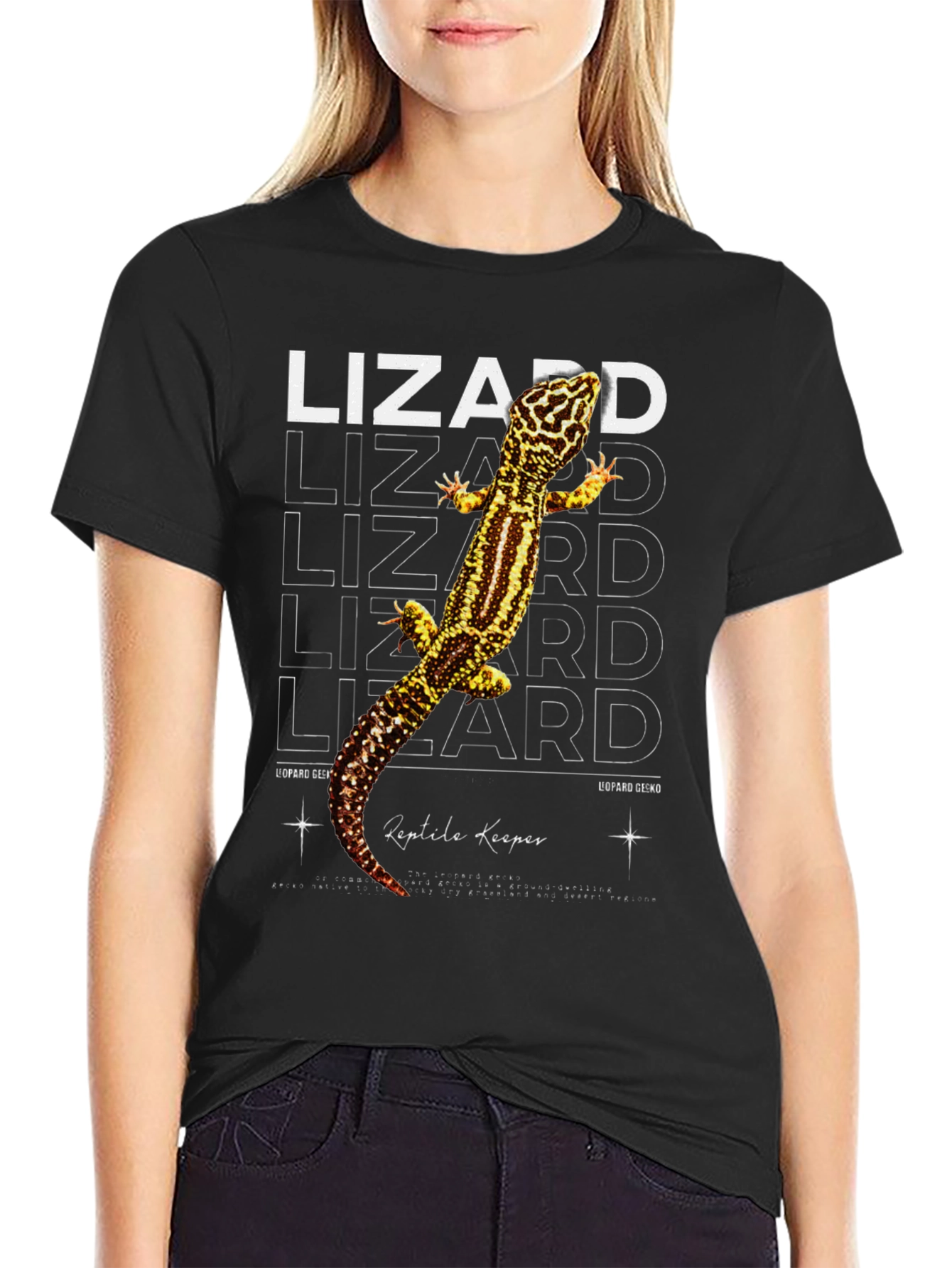 Lizard Reptile Keeper Graphic T-Shirt